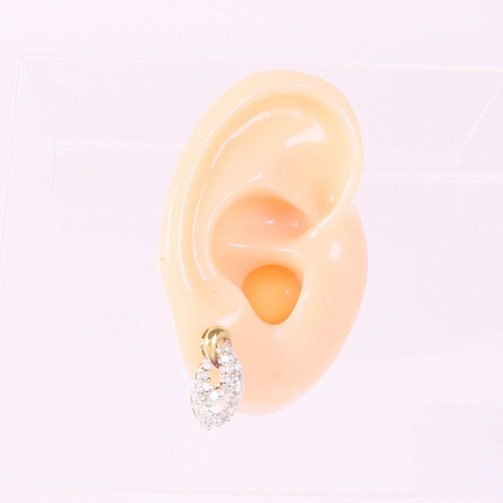 JEWELRY 18K黃金Diamond Earrings鑽石耳環