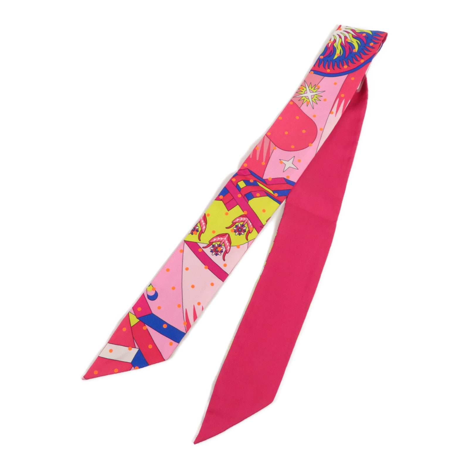 HERMES 絲質Twilly絲巾