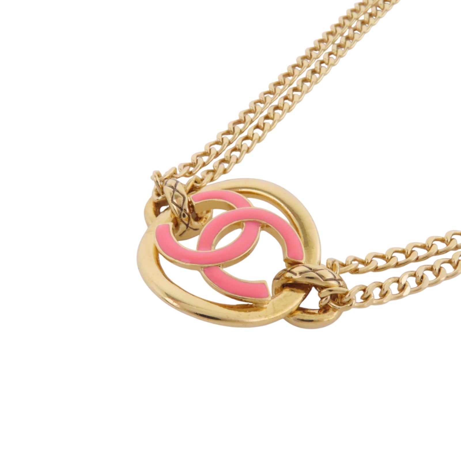 CHANEL 金屬Choker金扣項鏈