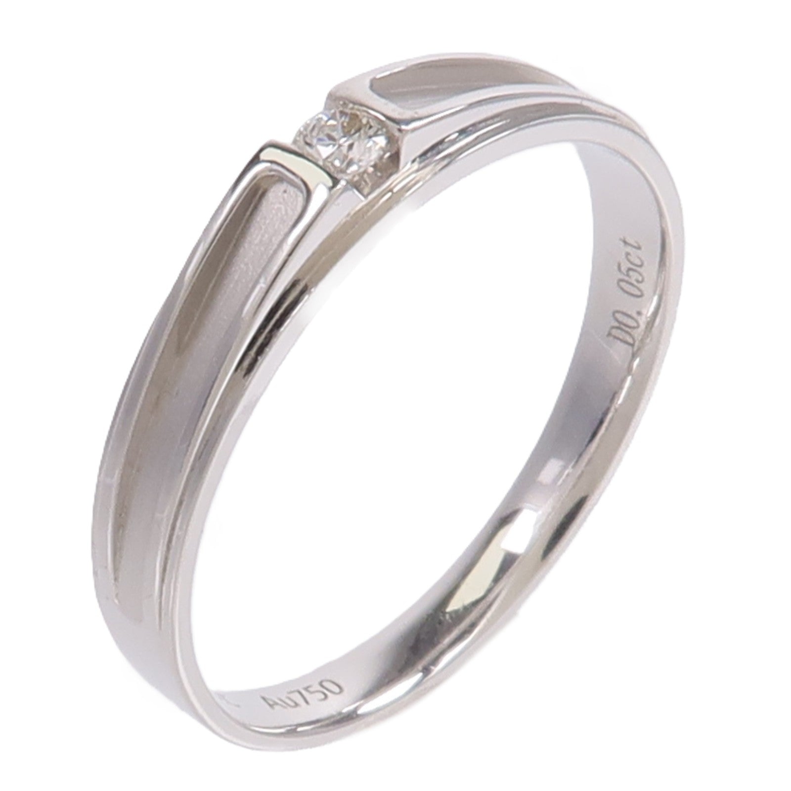 JEWELRY 18K白金Diamond Ring鑽石戒指