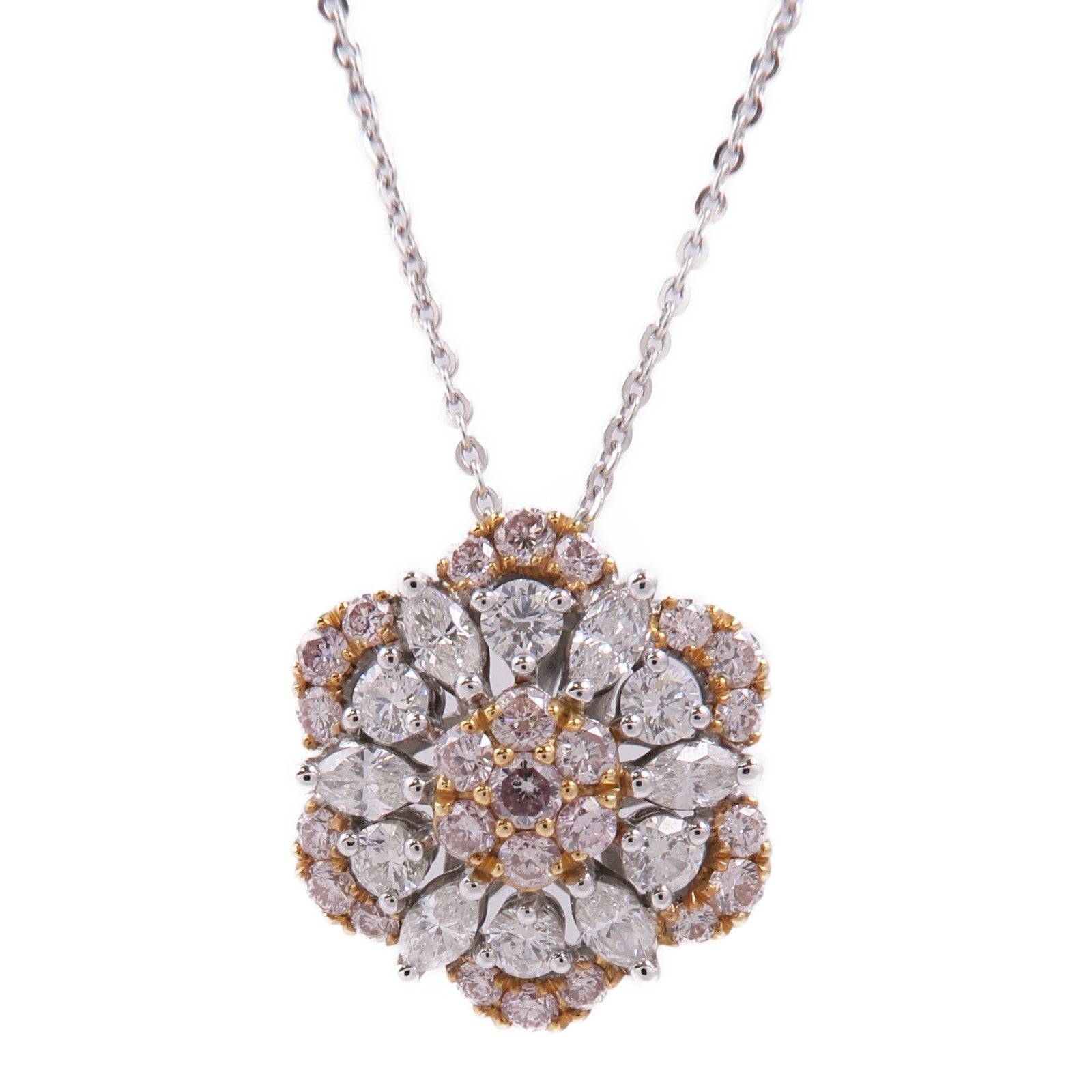 JEWELRY 18K白金Diamond Necklace鑽石項鍊