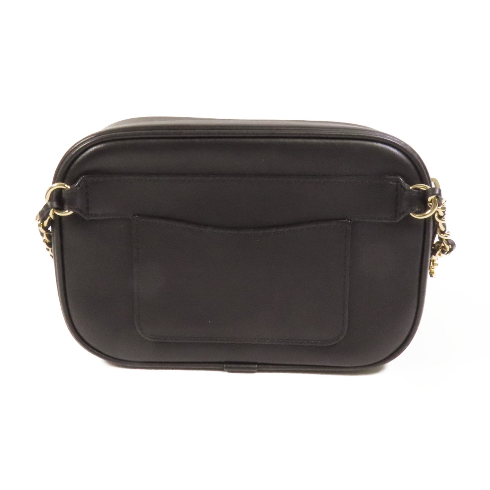 CHANEL 【激減優惠】牛皮皮革CC Mania Waist Bag金扣鏈帶腰包