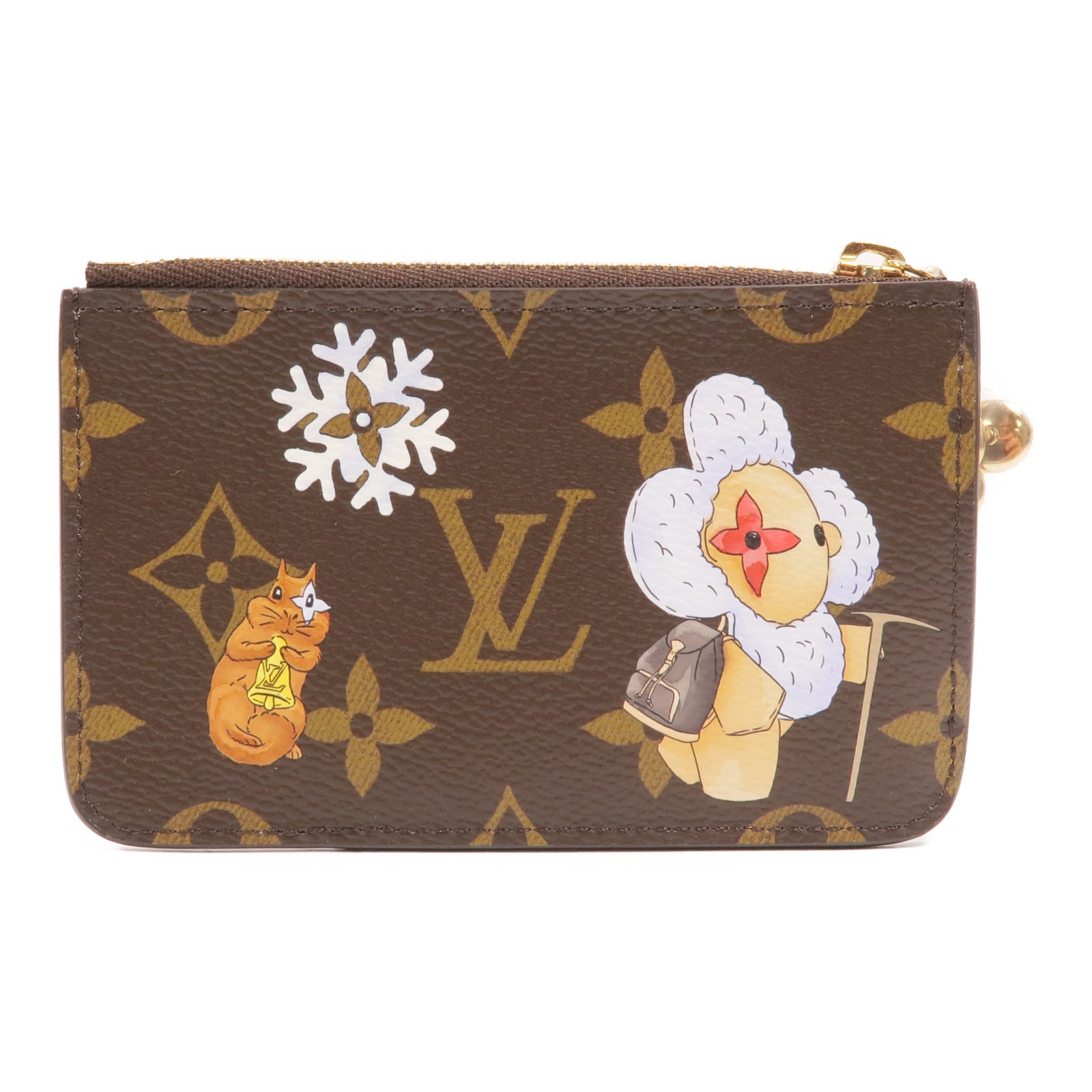LOUIS VUITTON Monogram Vivienne Romy Card Case卡片套
