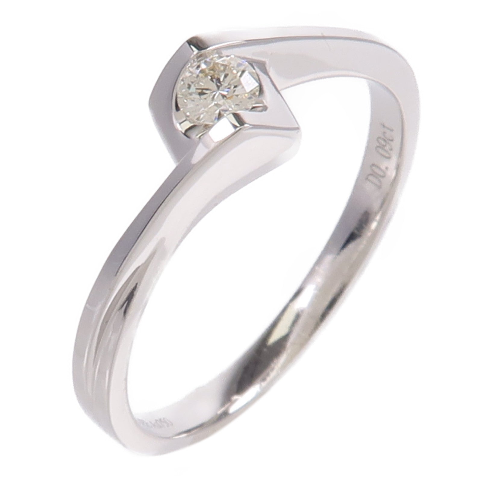 JEWELRY 18K白金Diamond Ring鑽石戒指