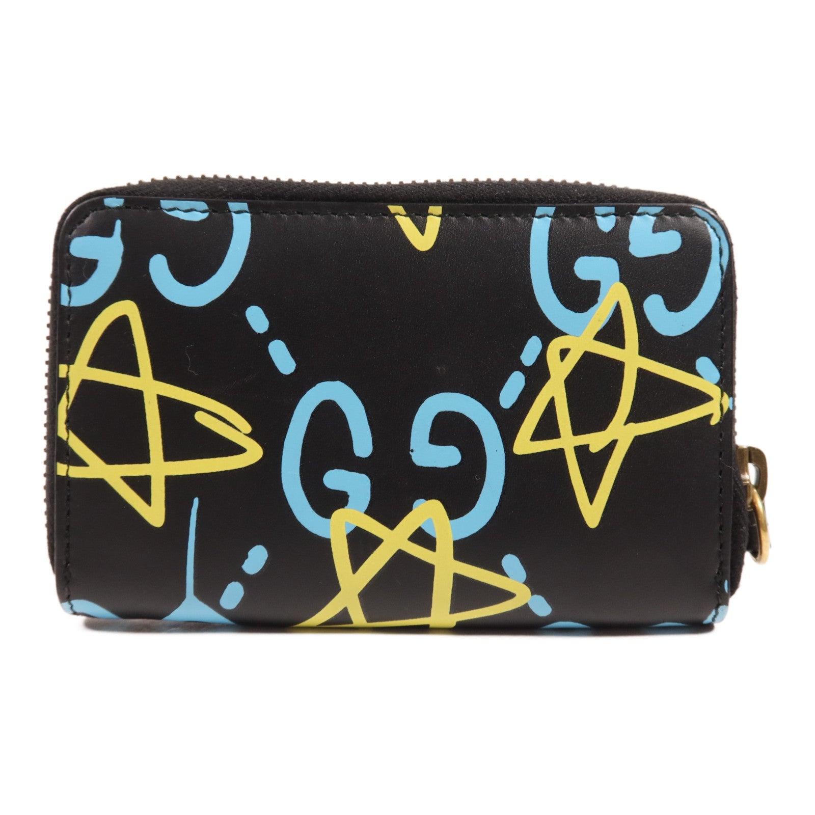 GUCCI 牛皮皮革Card Case金扣卡片套