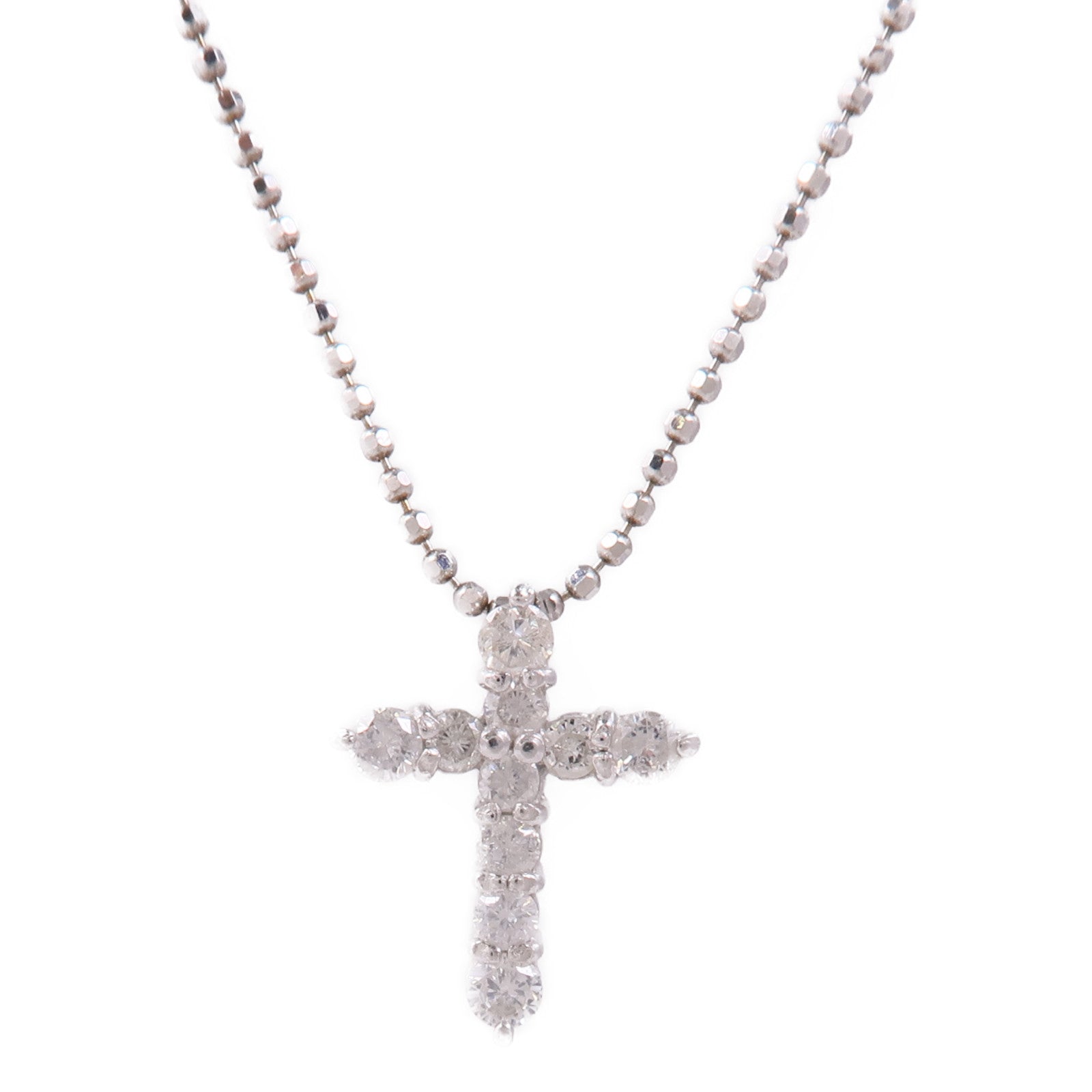 JEWELRY PT900鉑金/18K白金Diamond Necklace鑽石項鍊