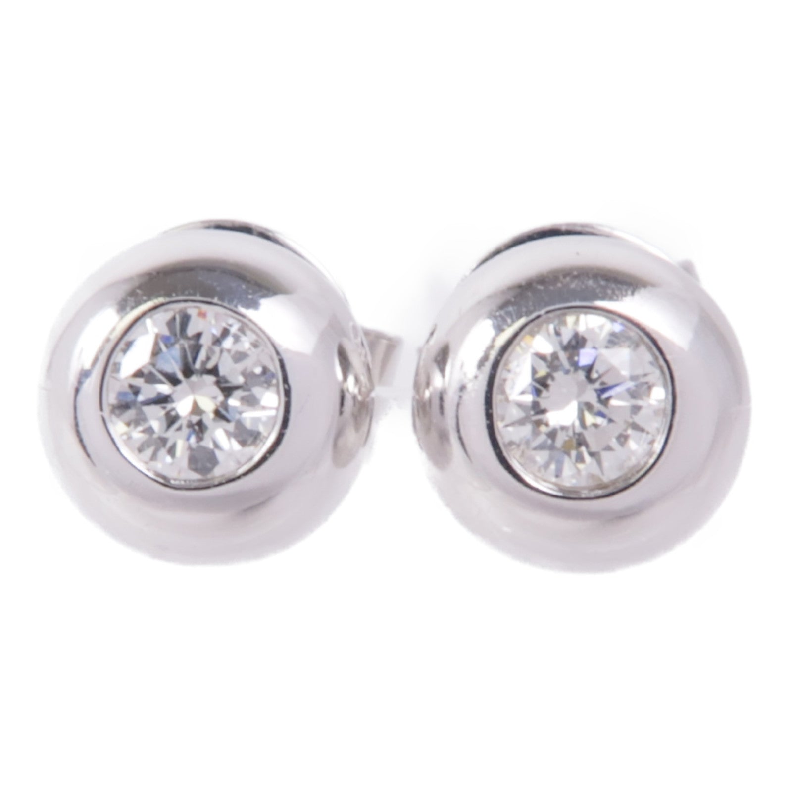 JEWELRY 18K白金Diamond Earrings鑽石耳環