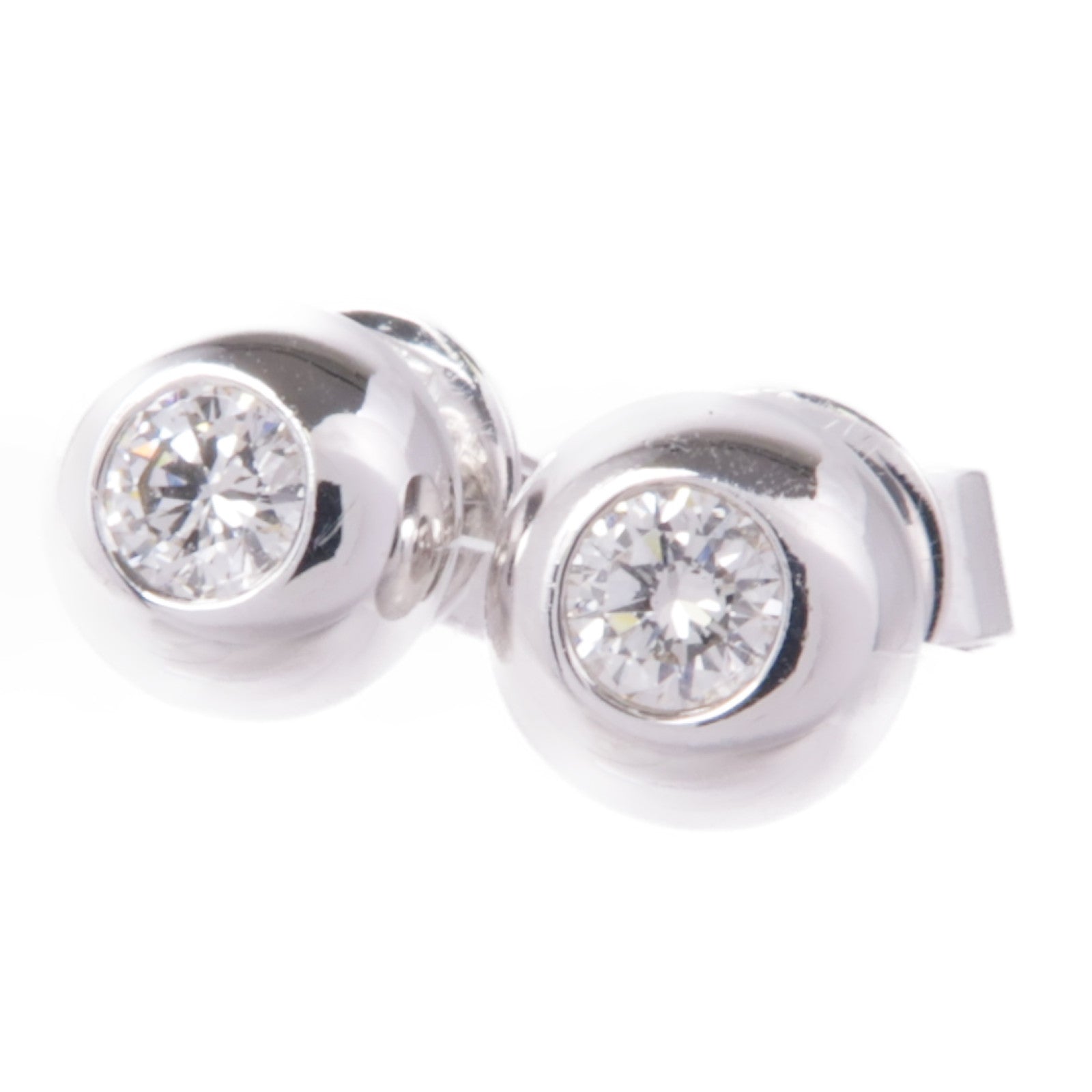 JEWELRY 18K白金Diamond Earrings鑽石耳環