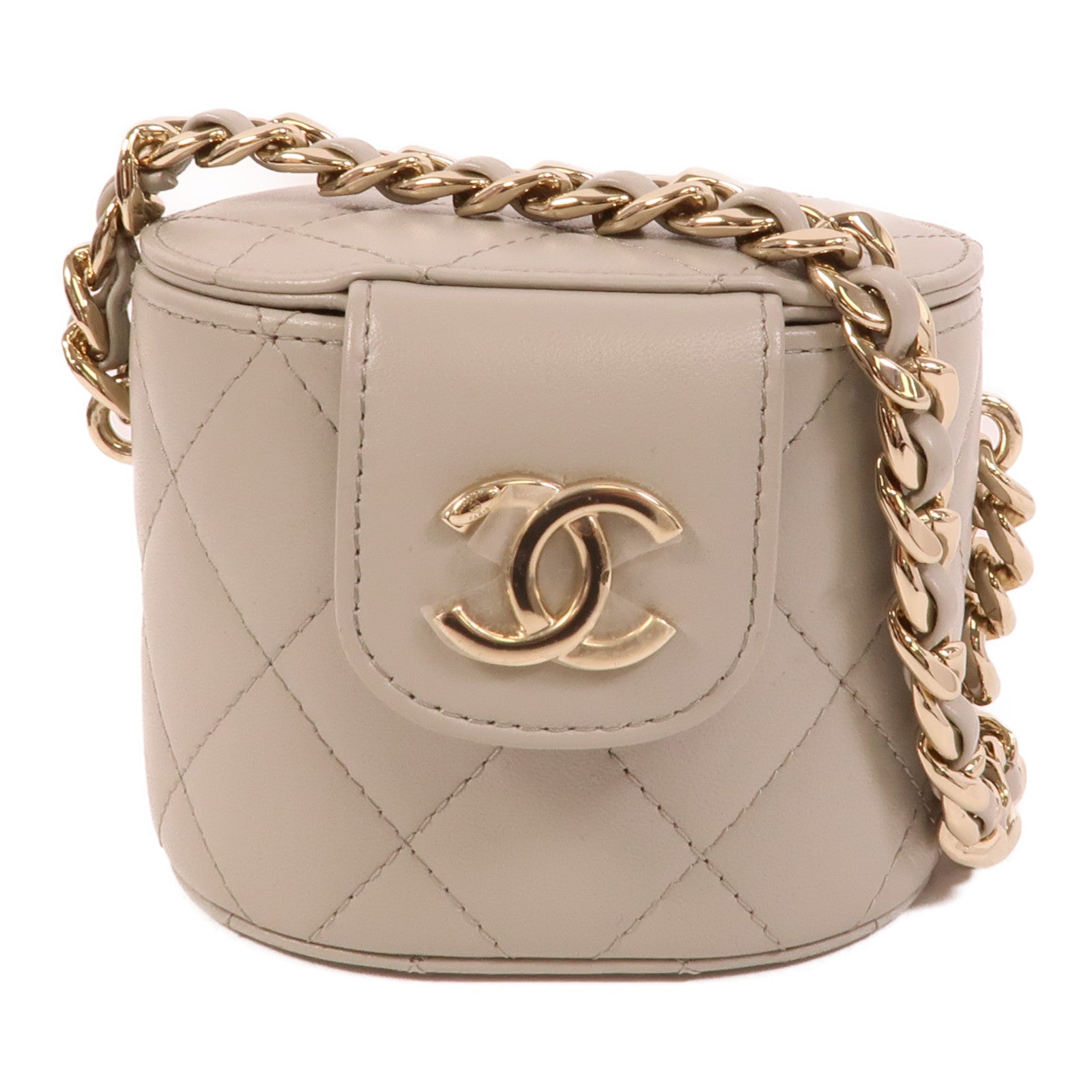 CHANEL 羊皮皮革Vanity Case肩背袋