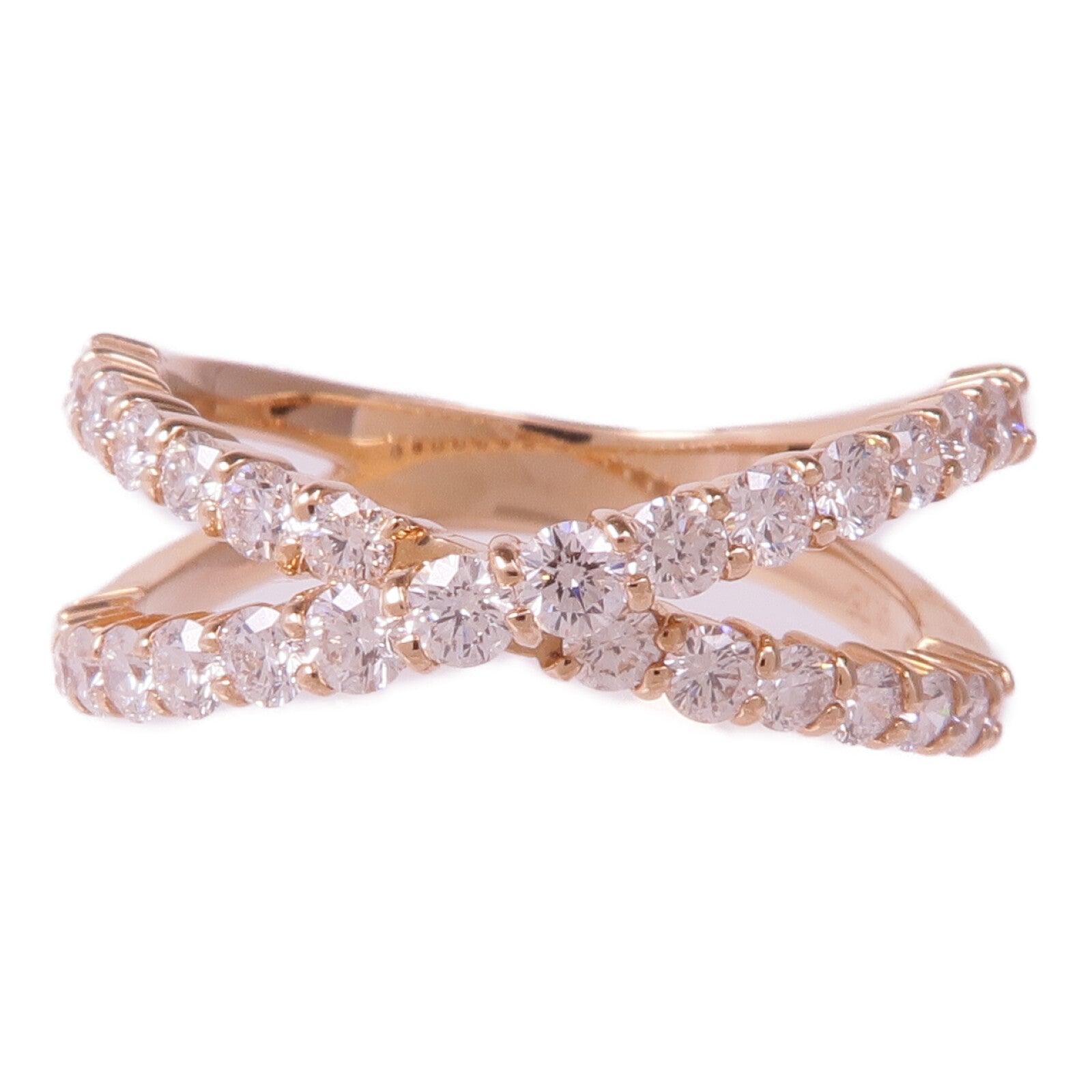 JEWELRY 18K玫瑰金Diamond Ring鑽石戒指US#5.75