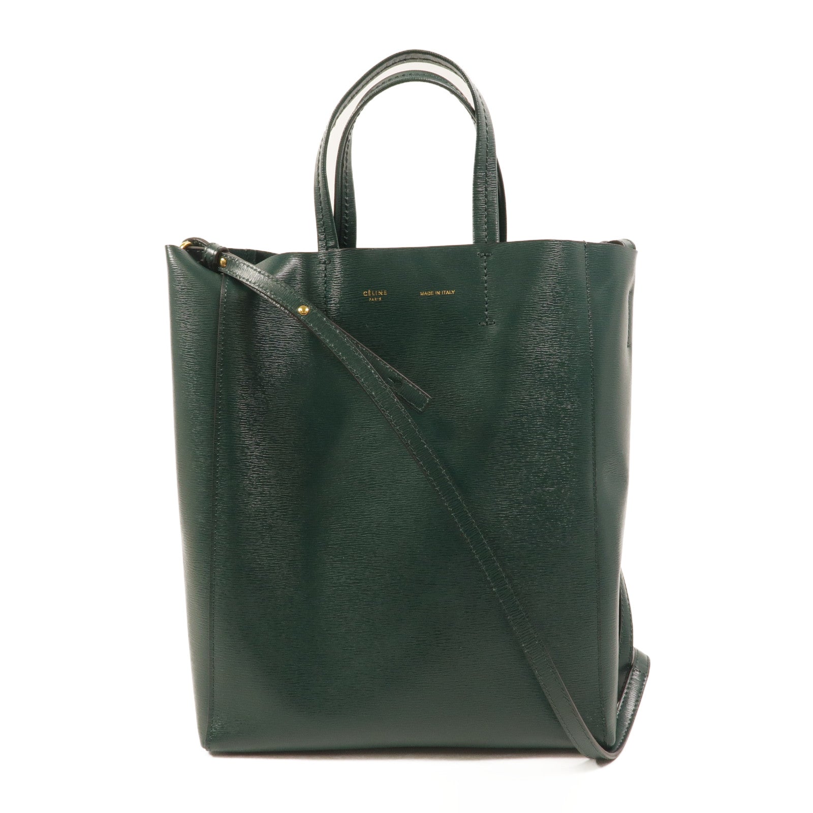 CELINE 牛皮皮革Cabas Small手挽肩背兩用袋