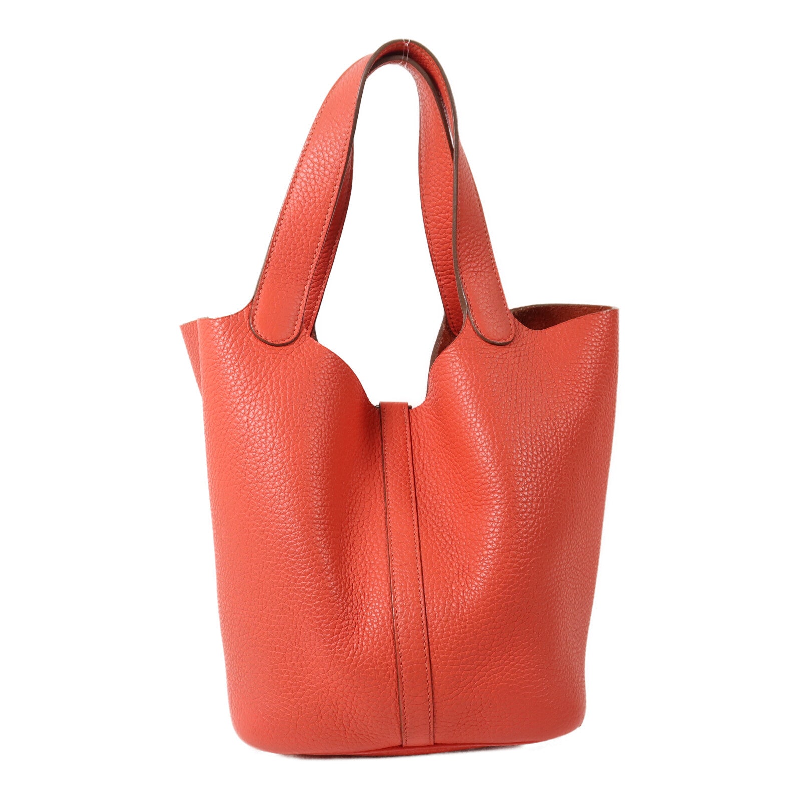 HERMES Clemence皮革Picotin MM手挽袋Rose Jaipur