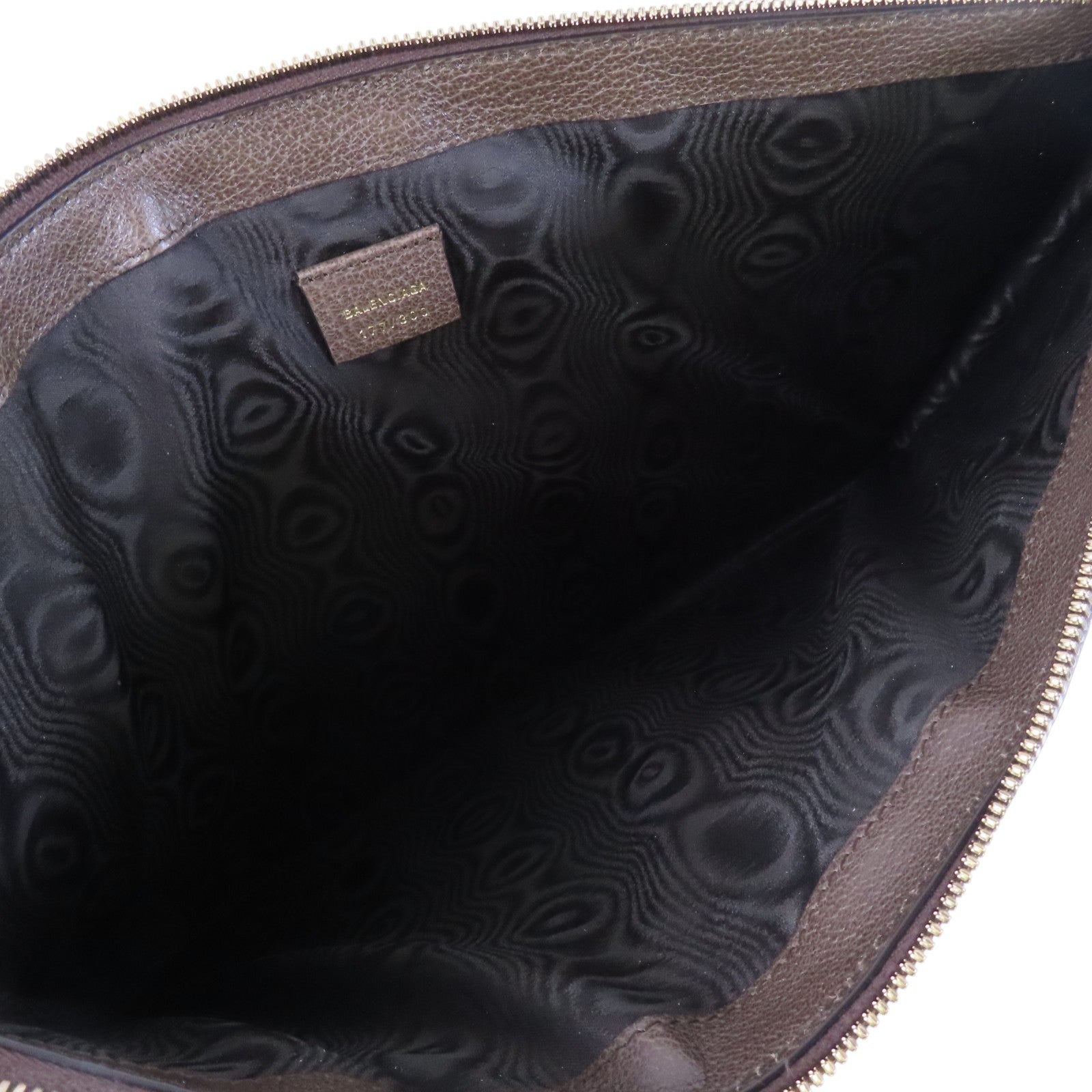 BALENCIAGA 塗層帆布GuccixBalenciaga金扣手拿包