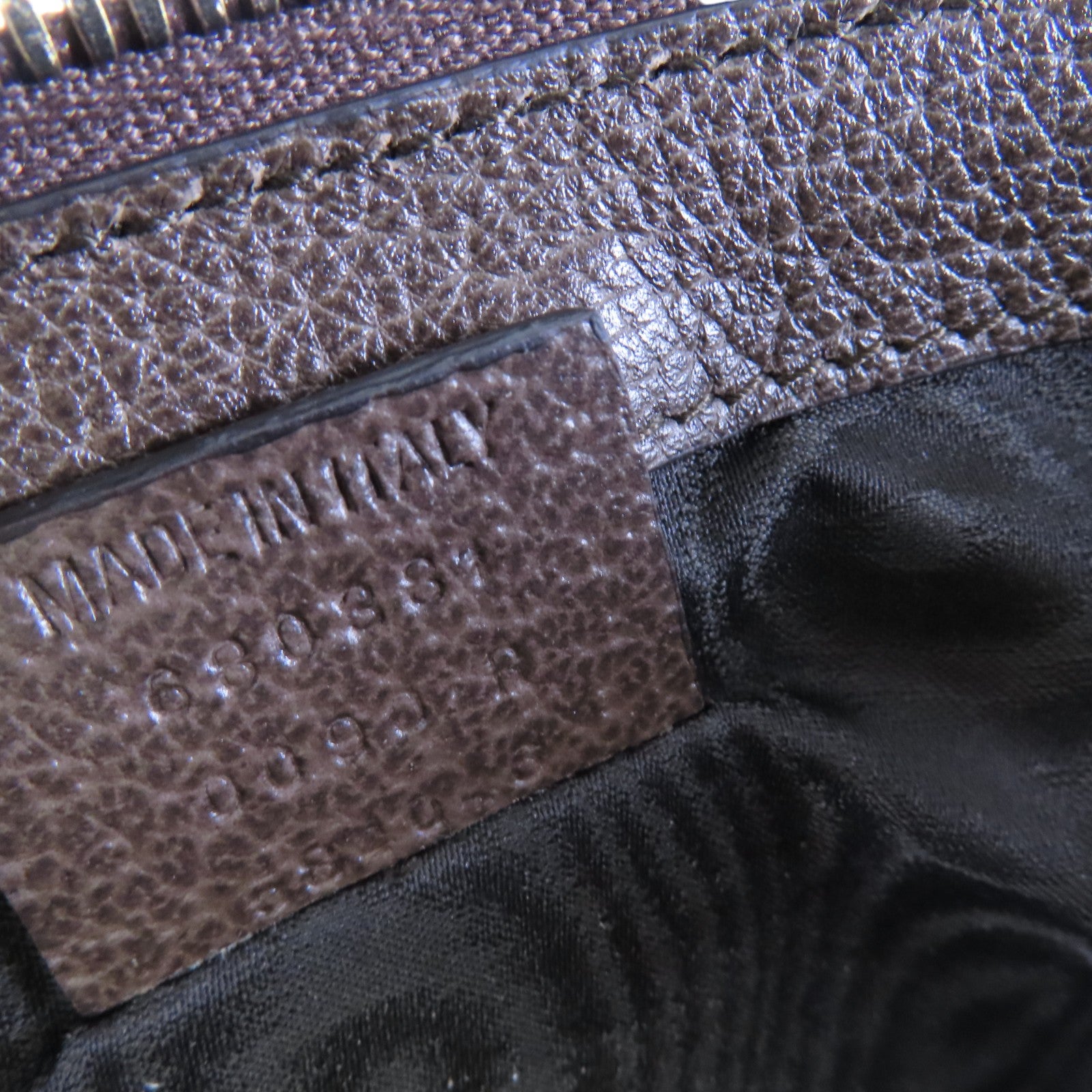 BALENCIAGA 塗層帆布GuccixBalenciaga金扣手拿包