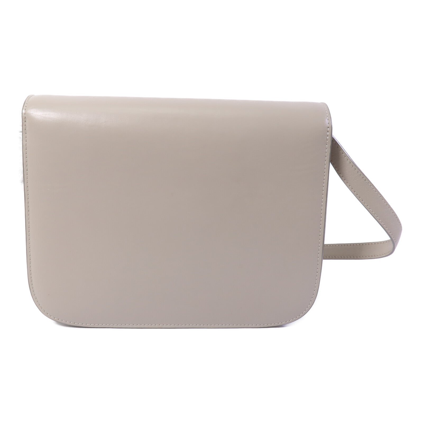 CELINE 牛皮皮革Box Medium肩背袋