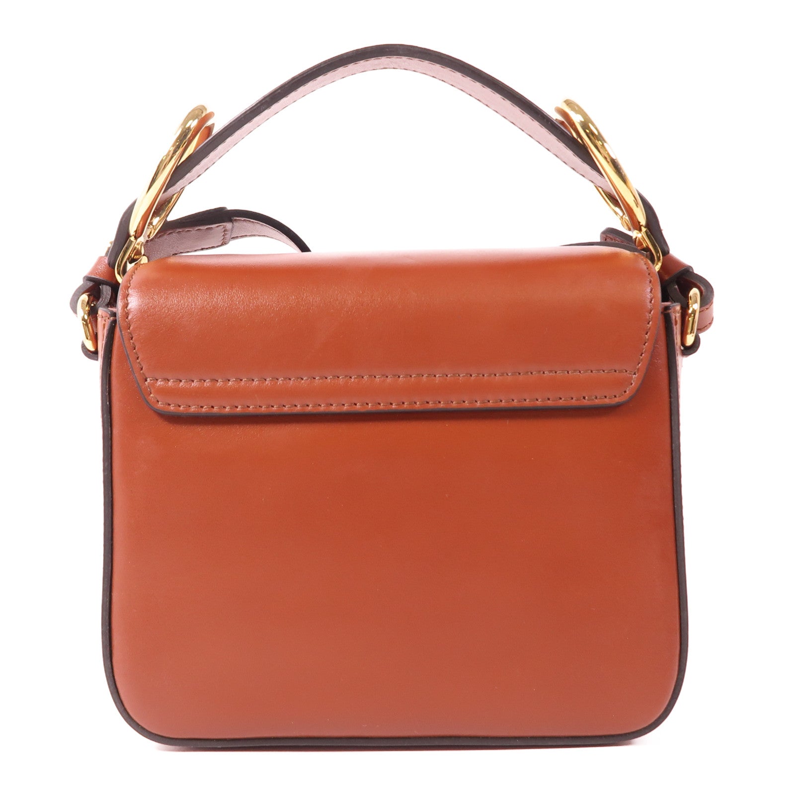 Chloe 牛皮皮革Chain Shoulder金扣手挽肩背兩用袋