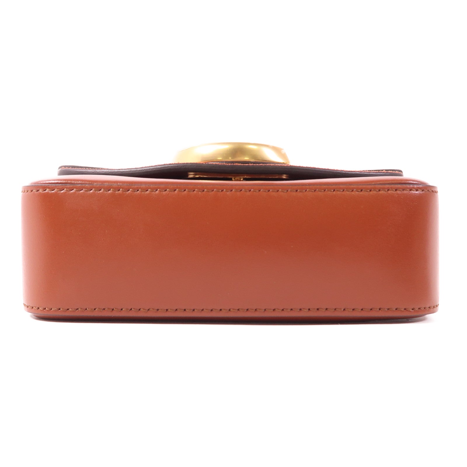 Chloe 牛皮皮革Chain Shoulder金扣手挽肩背兩用袋