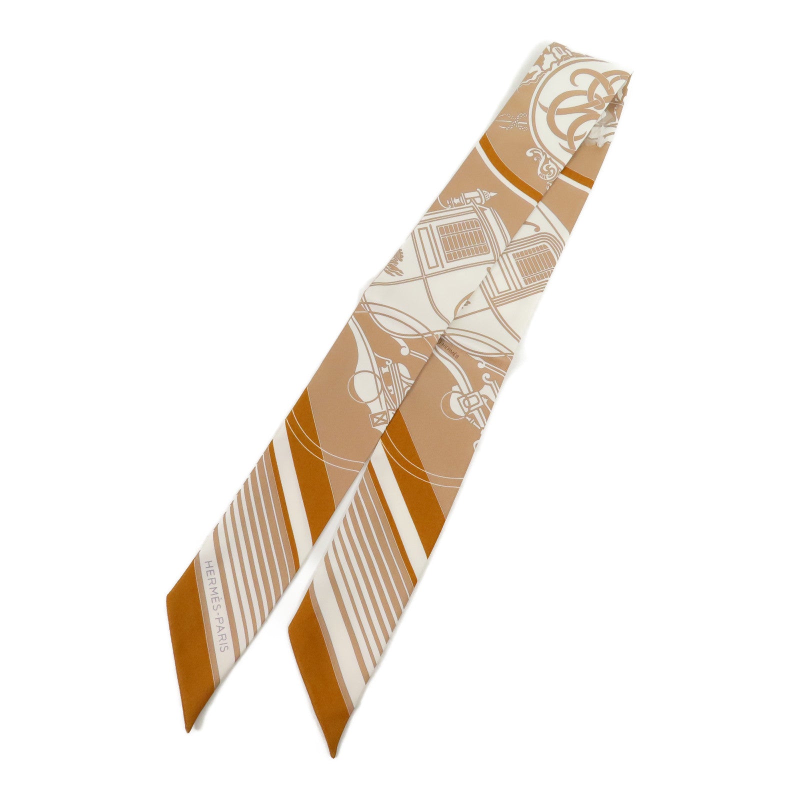 HERMES 絲質Twilly絲巾