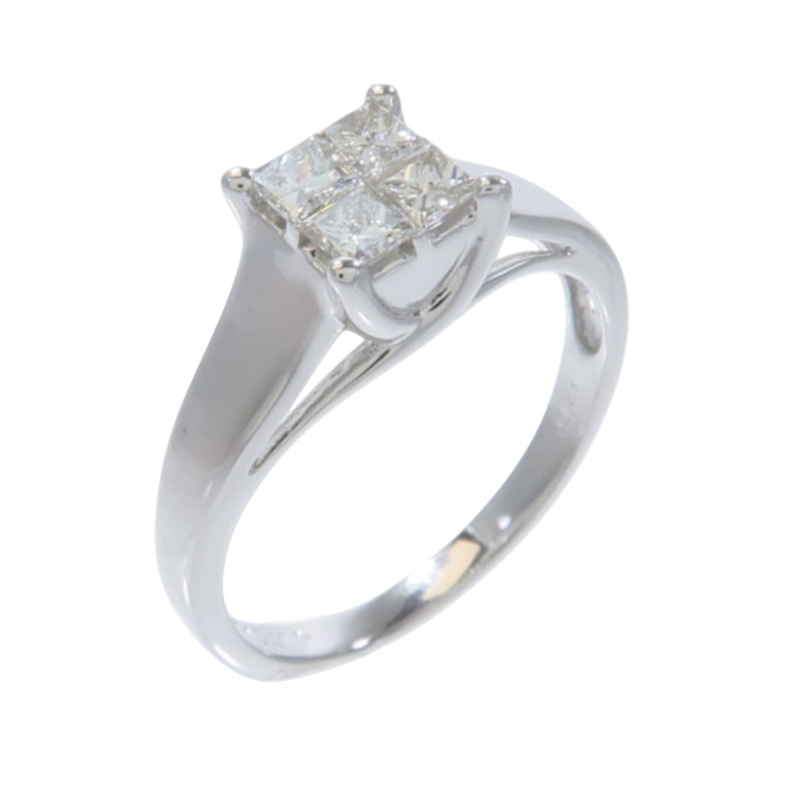 JEWELRY 18K白金Diamond Ring鑽石戒指