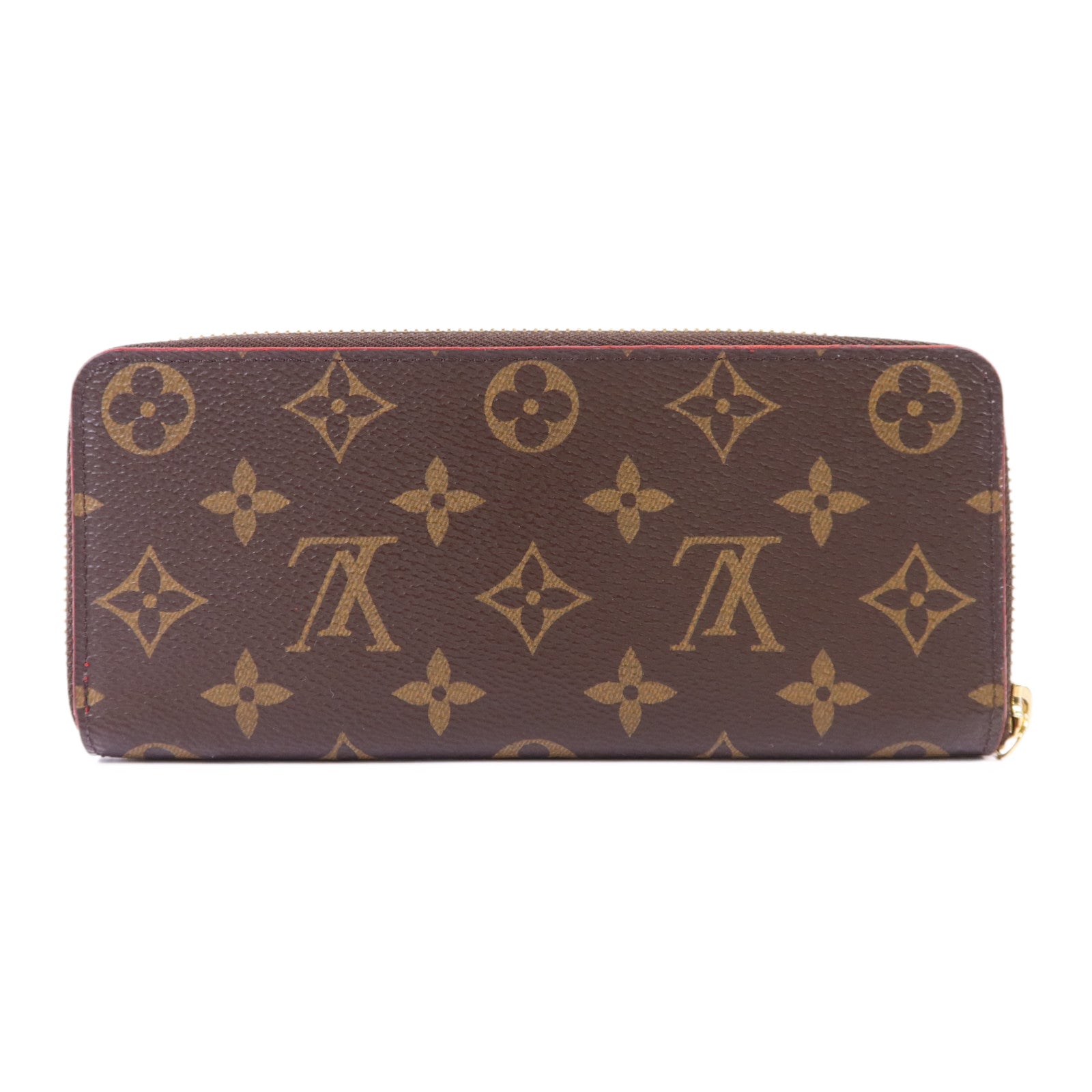 LOUIS VUITTON Monogram Zipper Long Wallet金扣長錢包