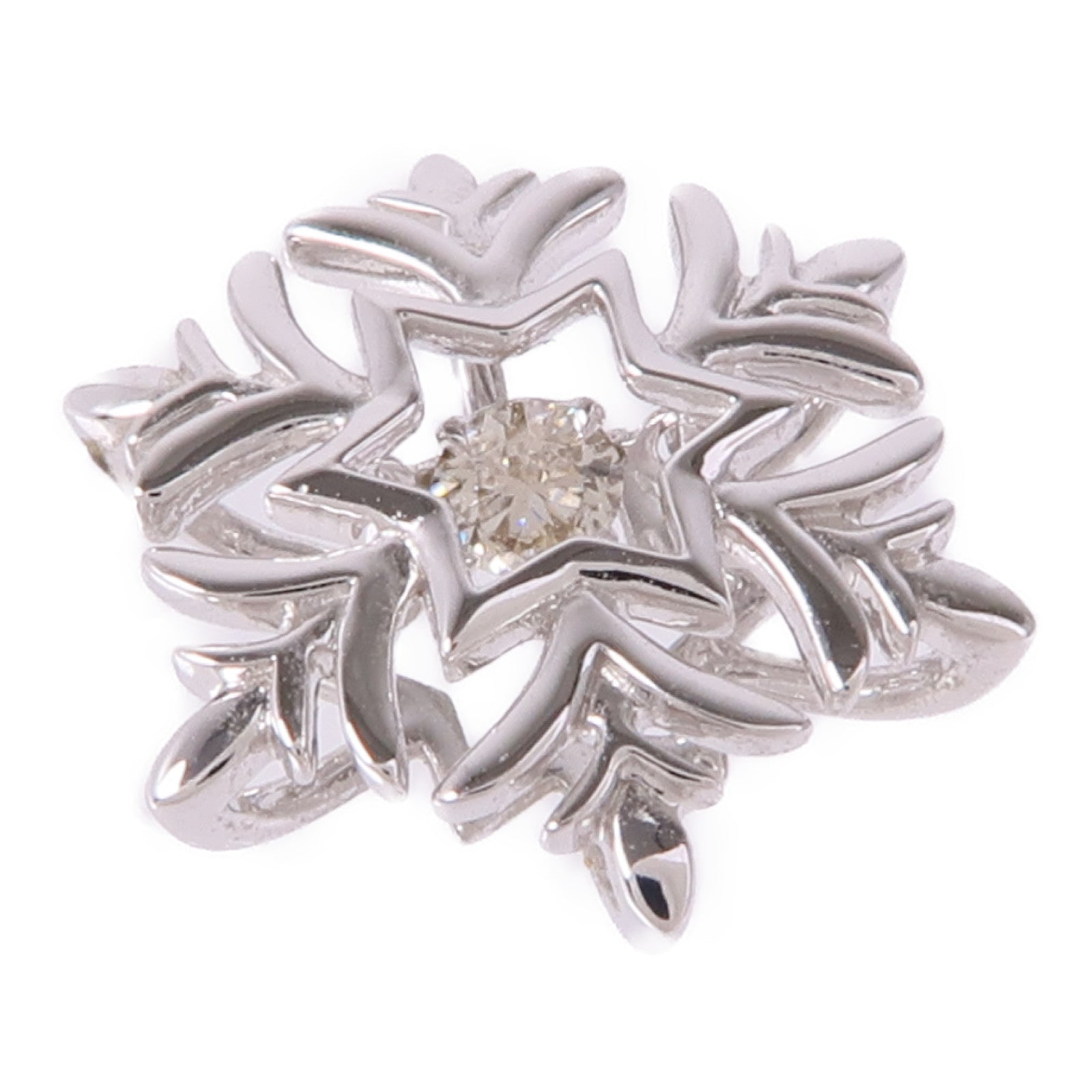 JEWELRY 18K白金Diamond Pendant Top鑽石吊墜