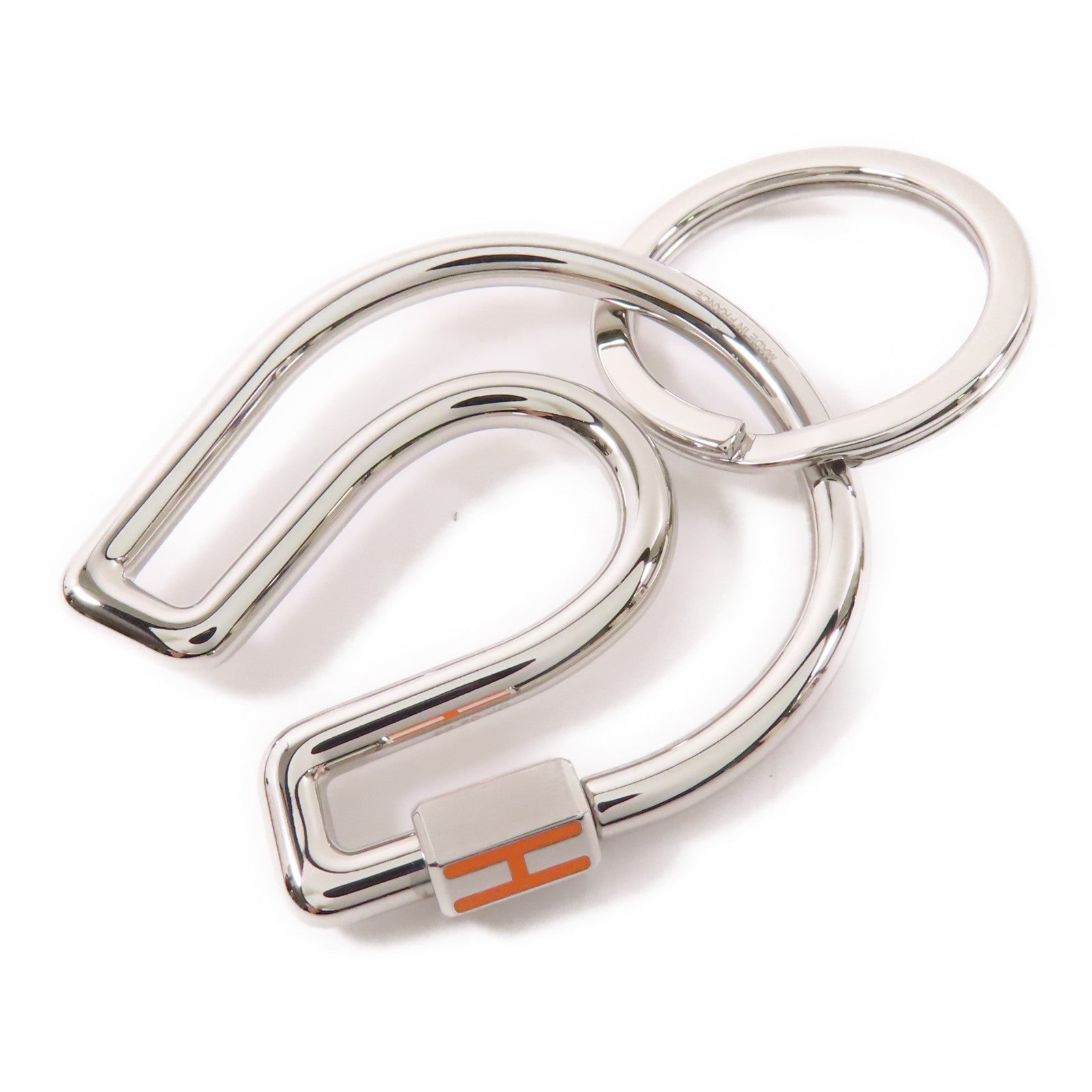 HERMES 不鏽鋼Fer A Cheval Key Ring鑰匙圈