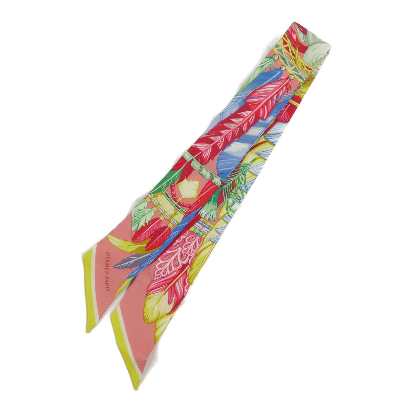 HERMES 絲質Twilly絲巾