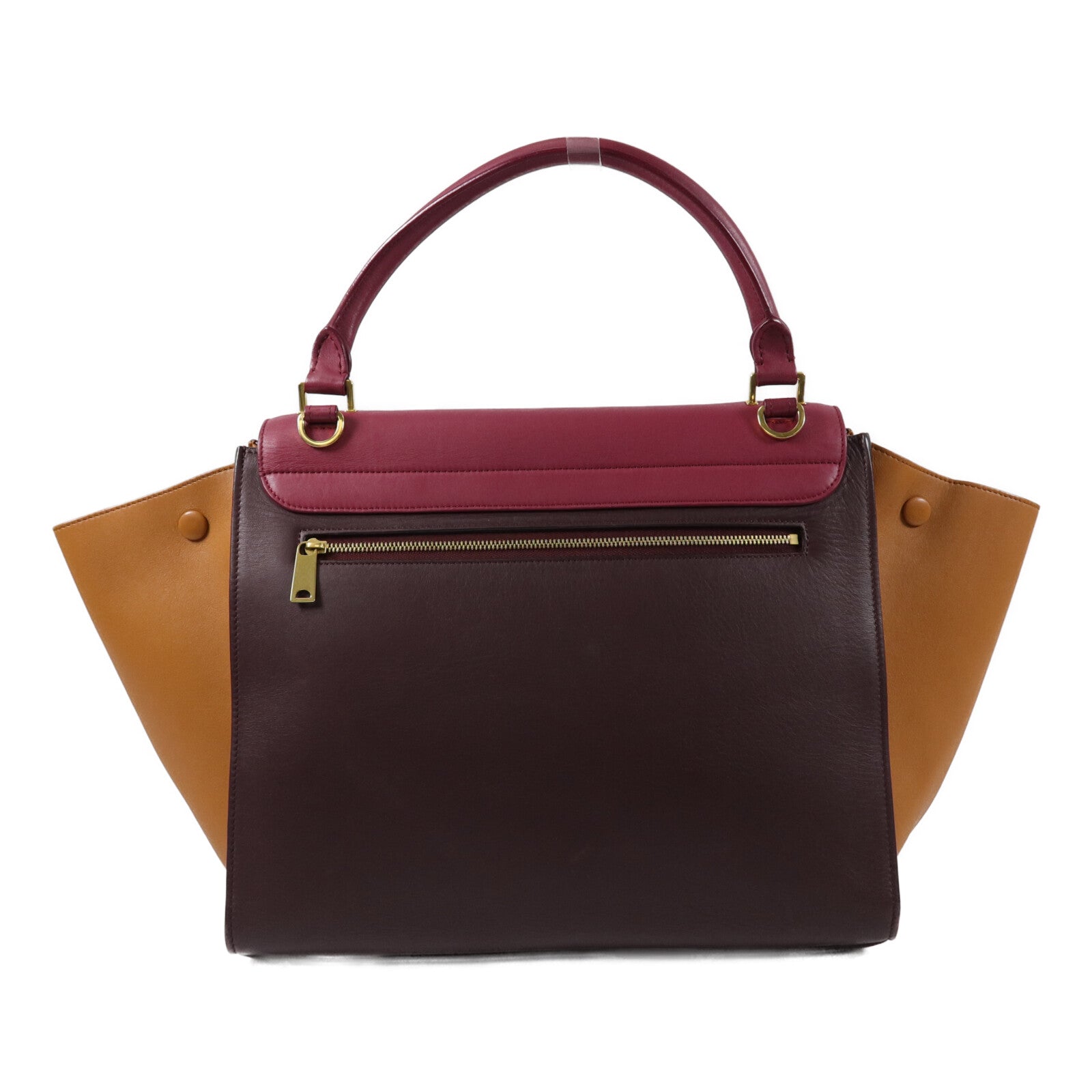 CELINE 牛皮皮革Trapeze手挽肩背兩用袋