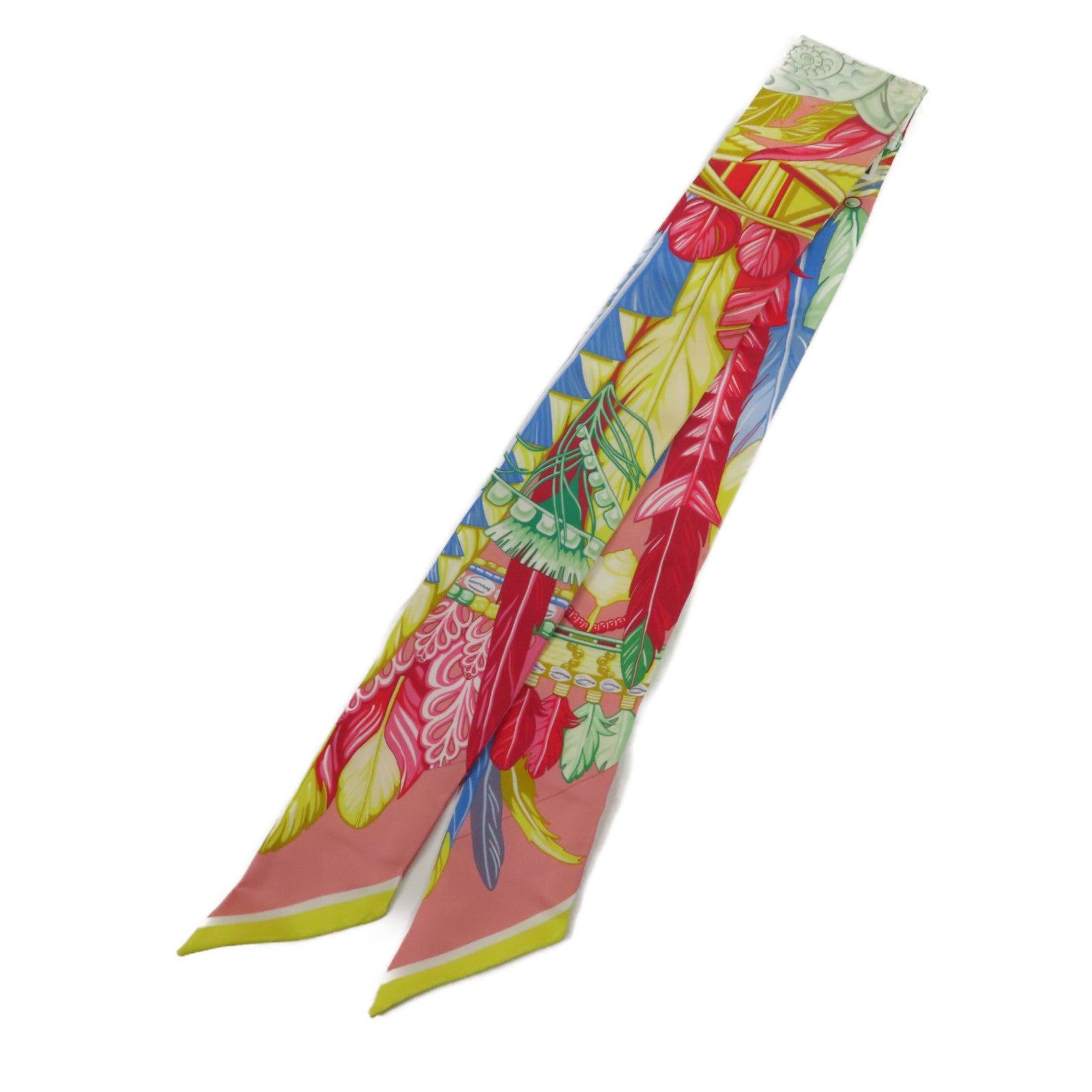 HERMES 絲質Twilly絲巾