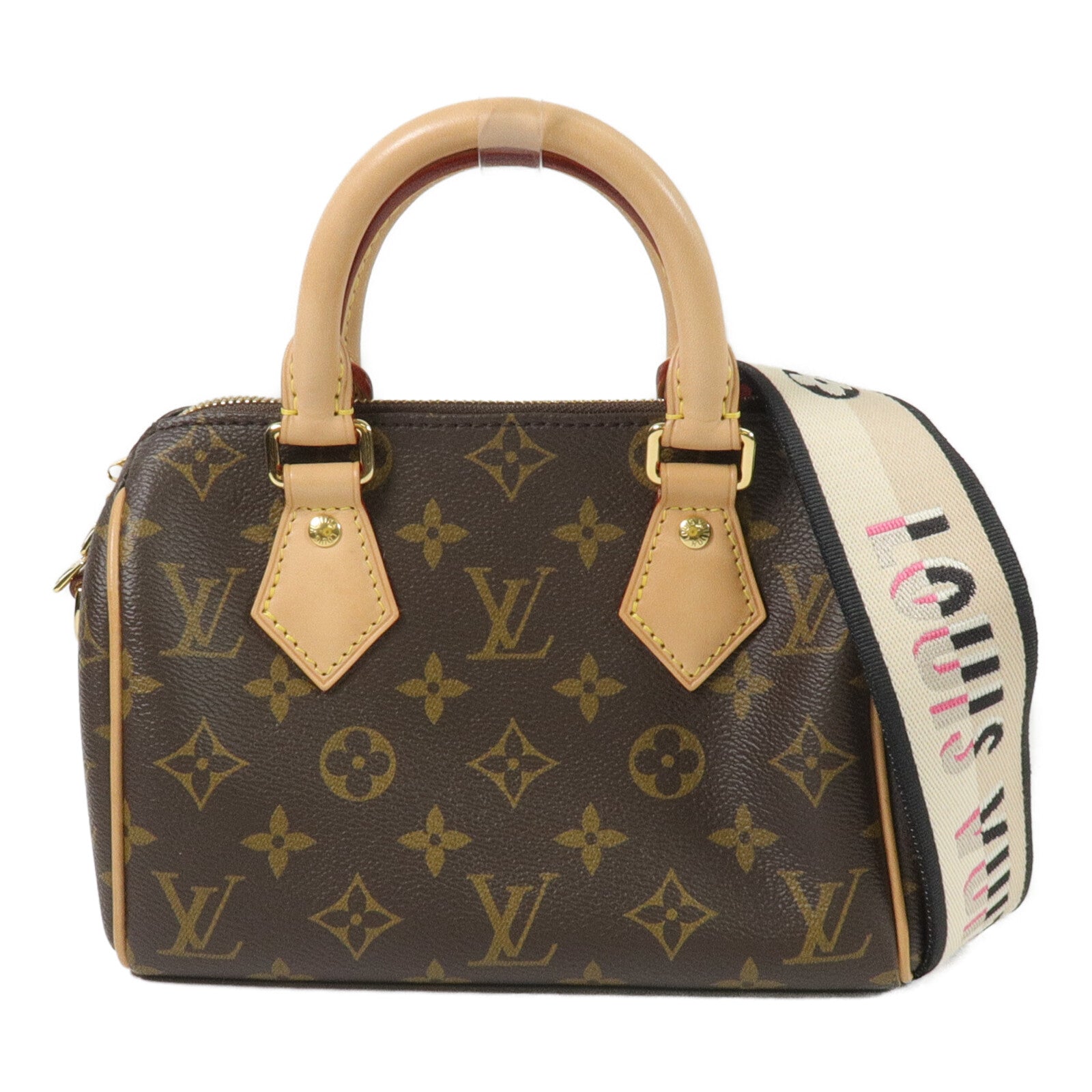LOUIS VUITTON Monogram Speedy Bandouliere 20手挽肩背兩用袋