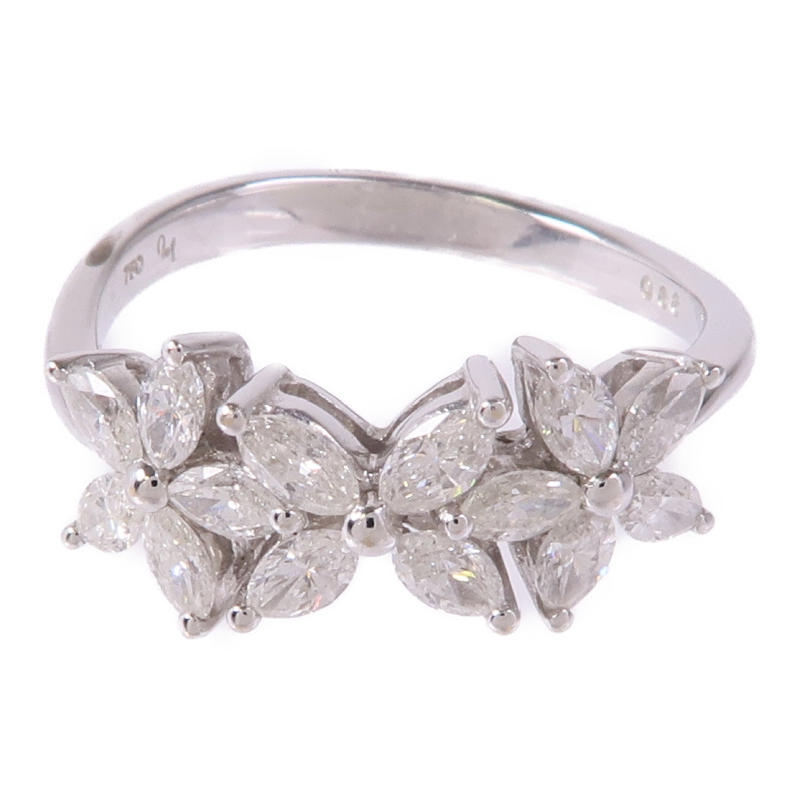 JEWELRY 18K白金Diamond Ring鑽石戒指US#6.5