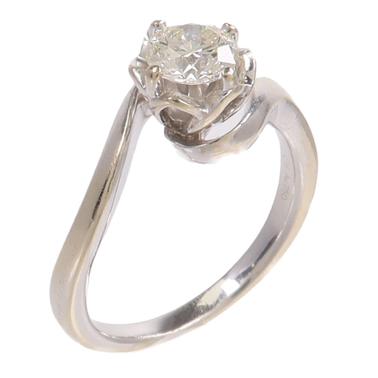 JEWELRY 18K白金Diamond Ring鑽石戒指