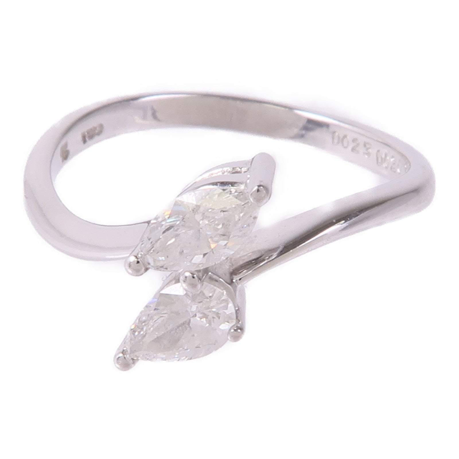 JEWELRY 18K白金Diamond Ring鑽石戒指US#6.5