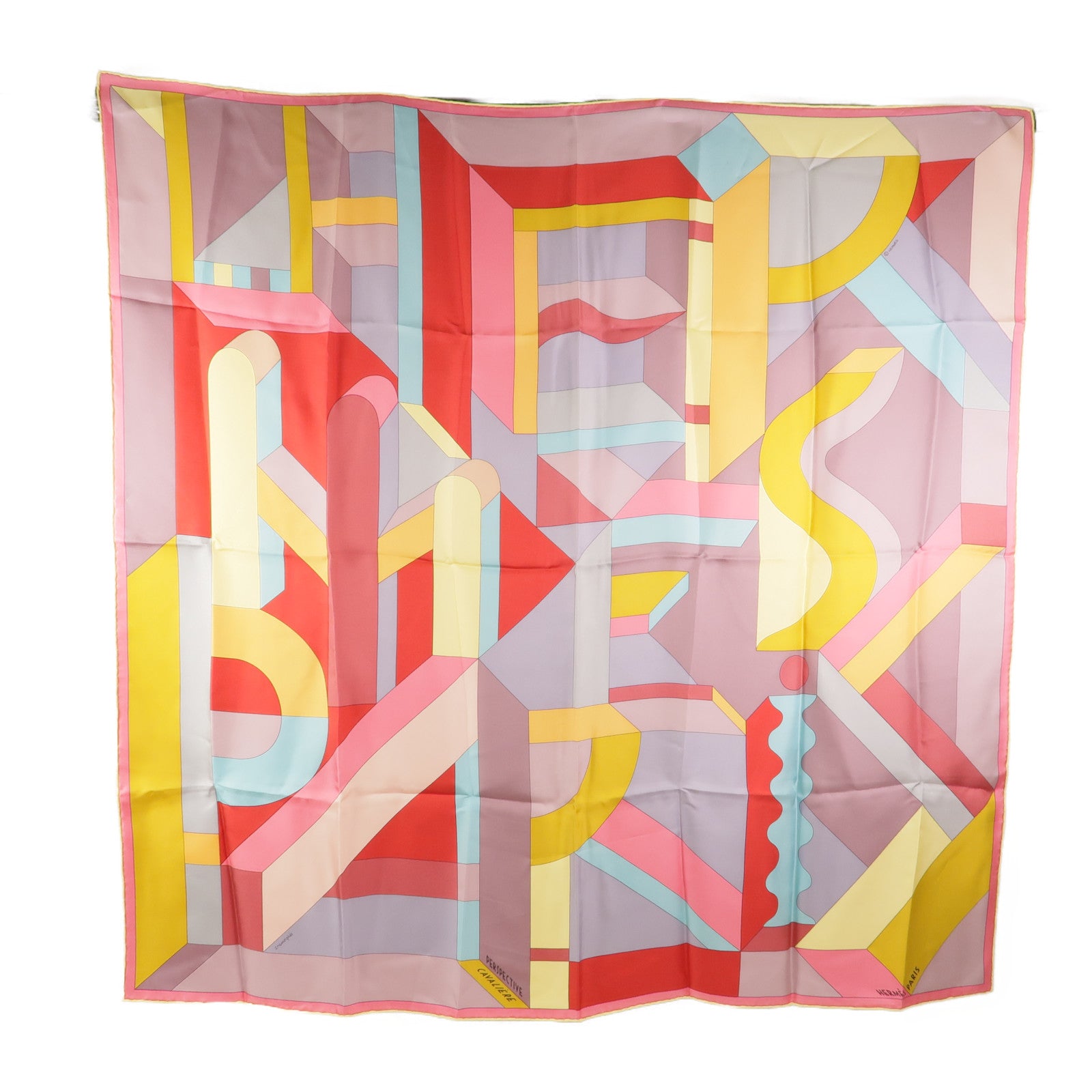 HERMES 絲質Scarf 90X90絲巾