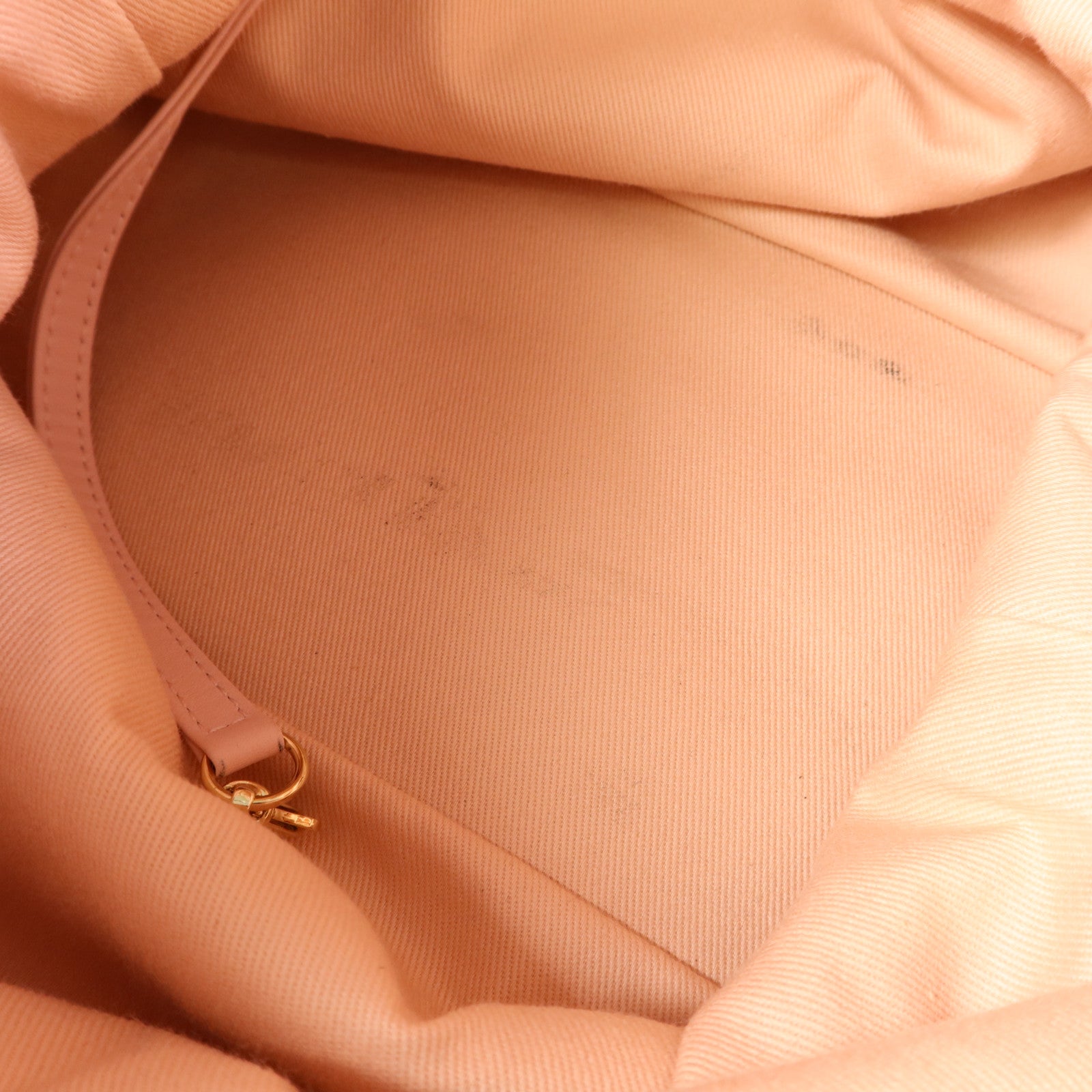 CHANEL 帆布Deauville Backpack金扣背包