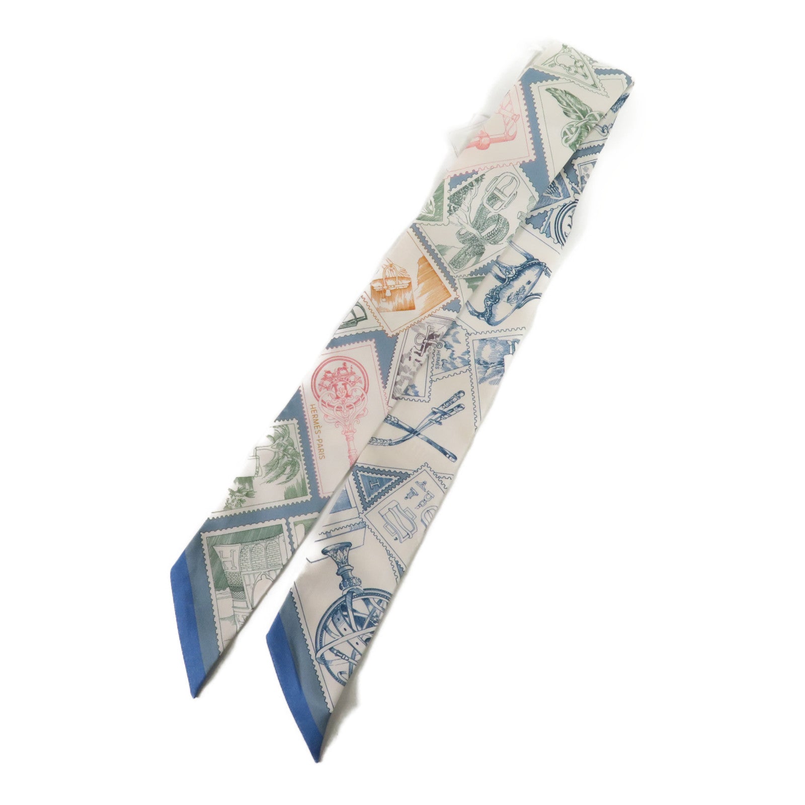 HERMES 絲質Twilly絲巾