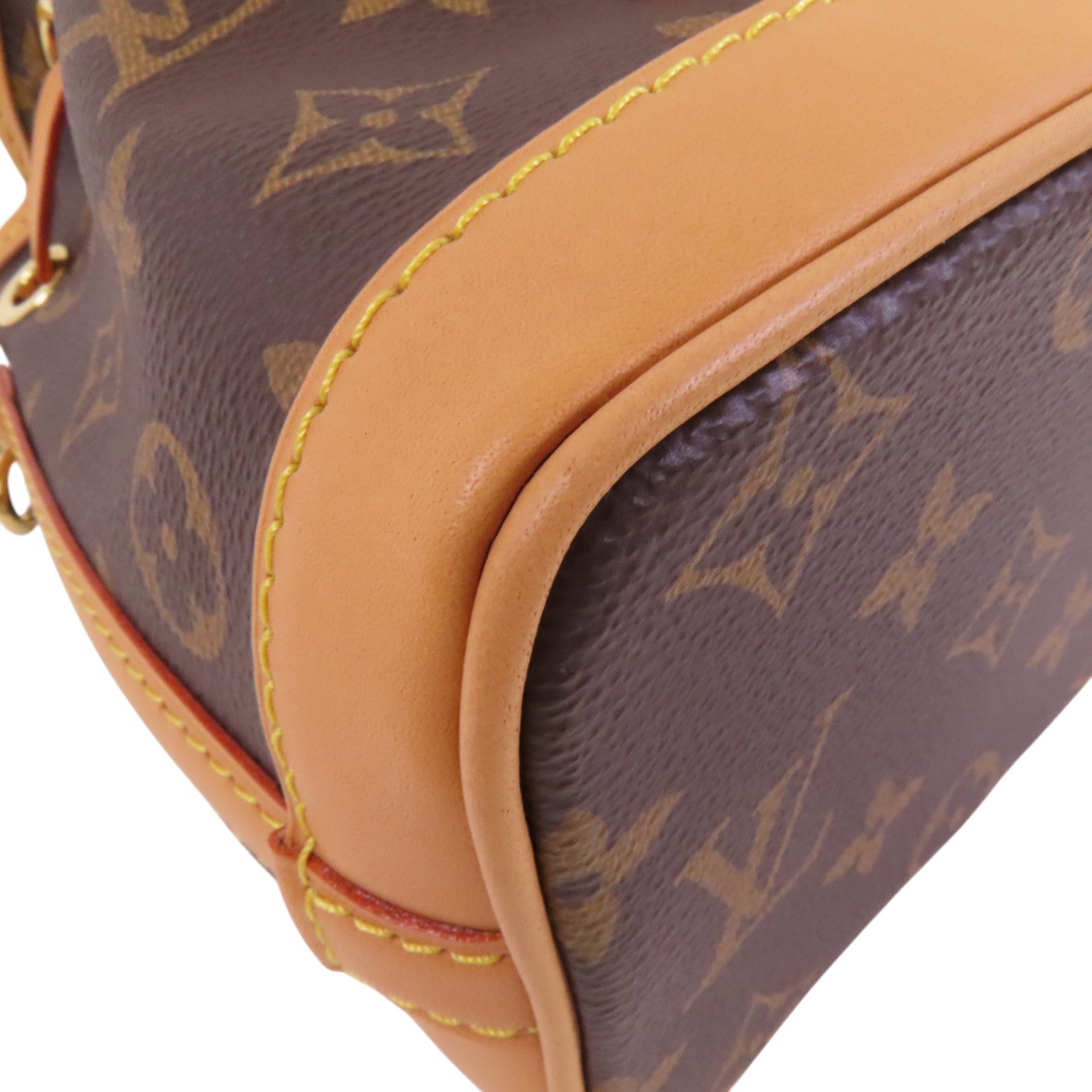 LOUIS VUITTON Monogram Nano Noe金扣手挽肩背兩用愛