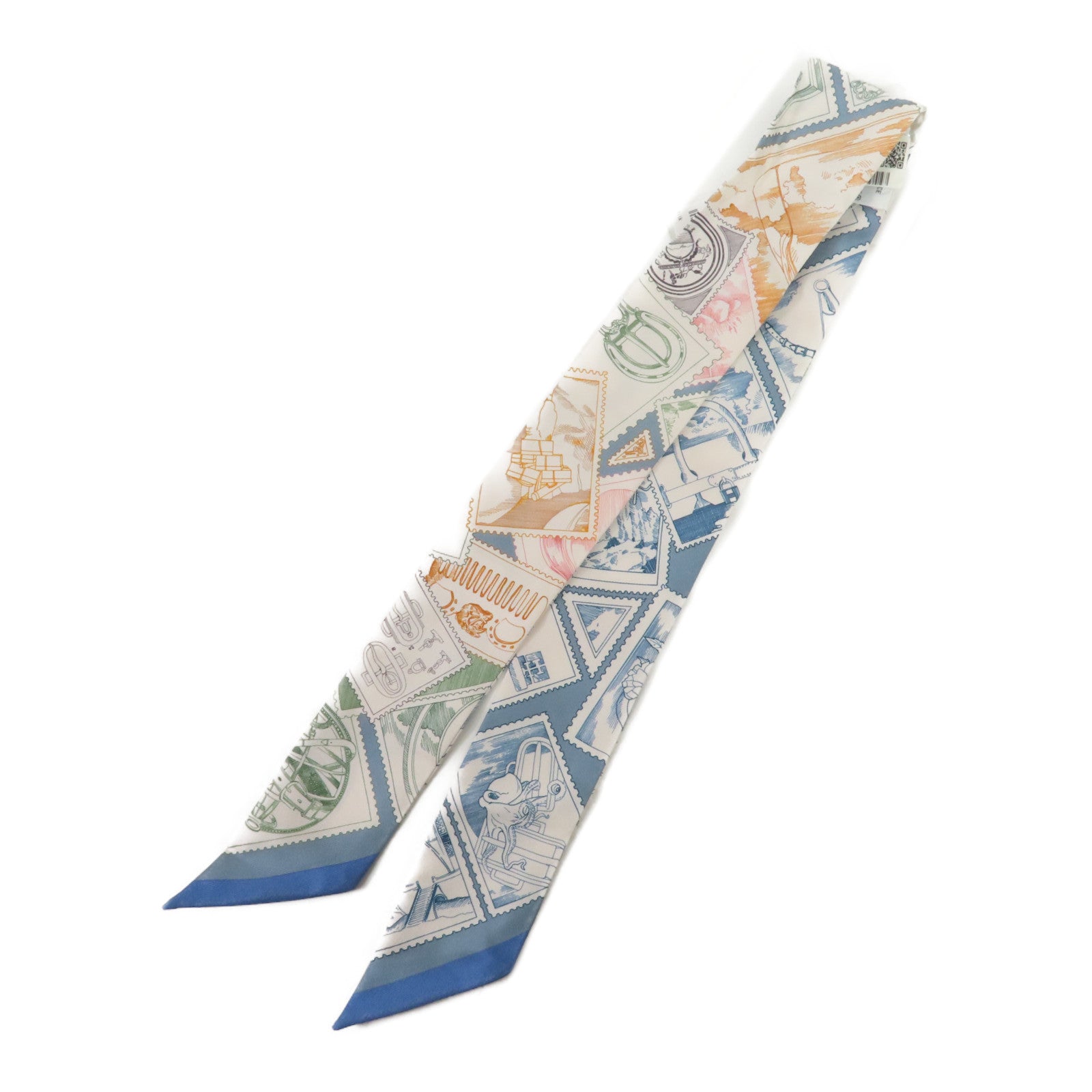 HERMES 絲質Twilly絲巾