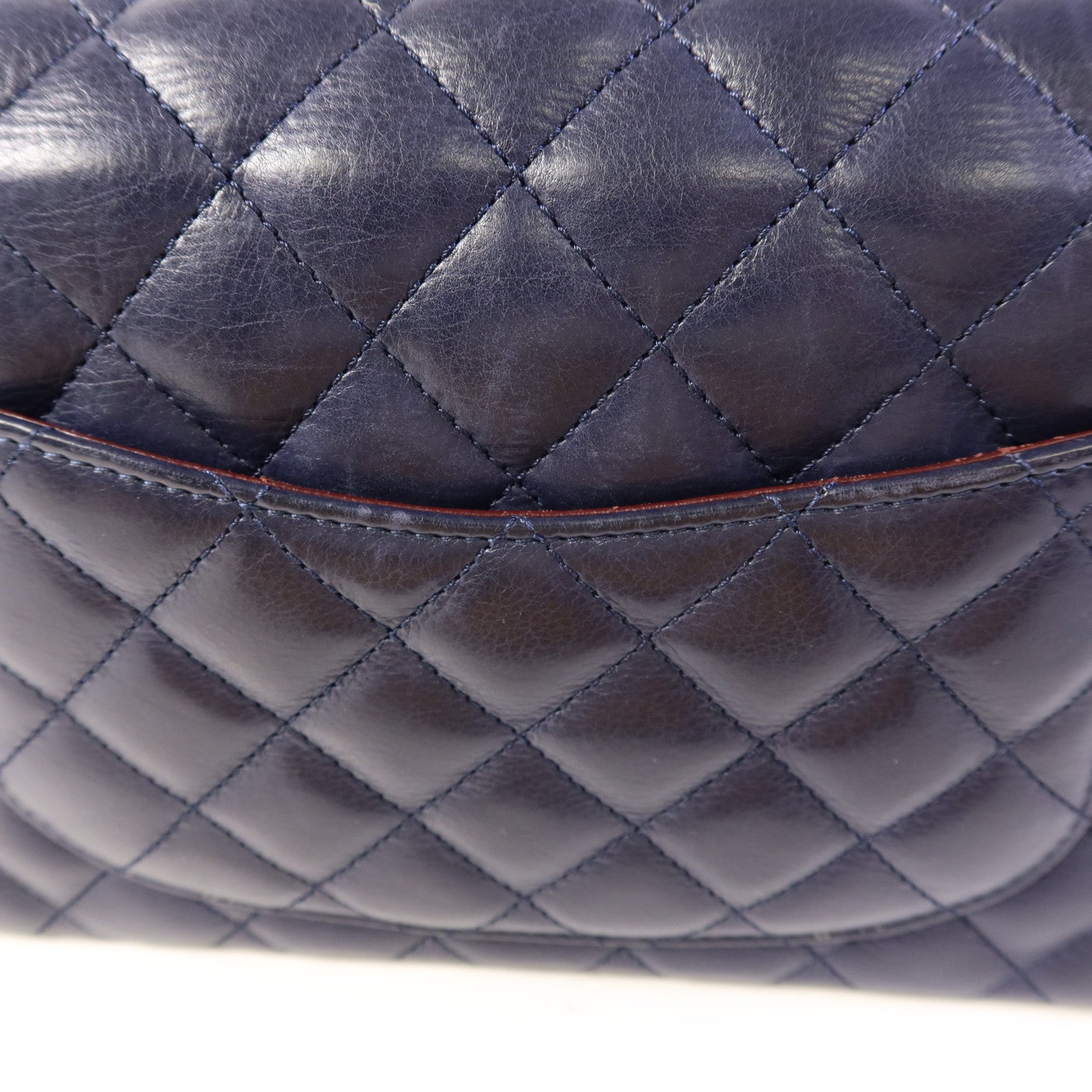 CHANEL 牛皮皮革Chain Shoulder Bag金扣鏈帶肩背袋