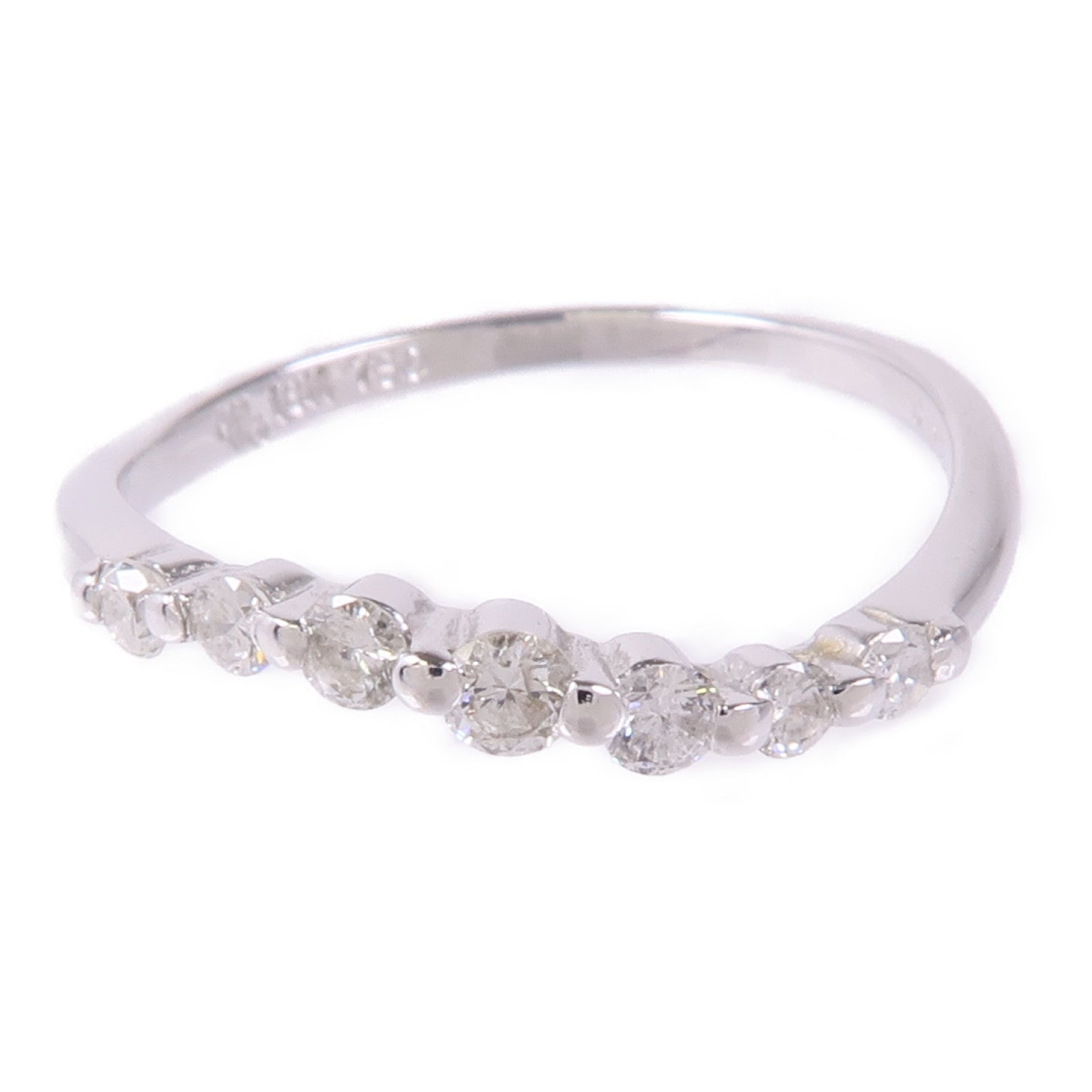 JEWELRY 【激減優惠】18K白金Diamond Ring鑽石戒指US#6