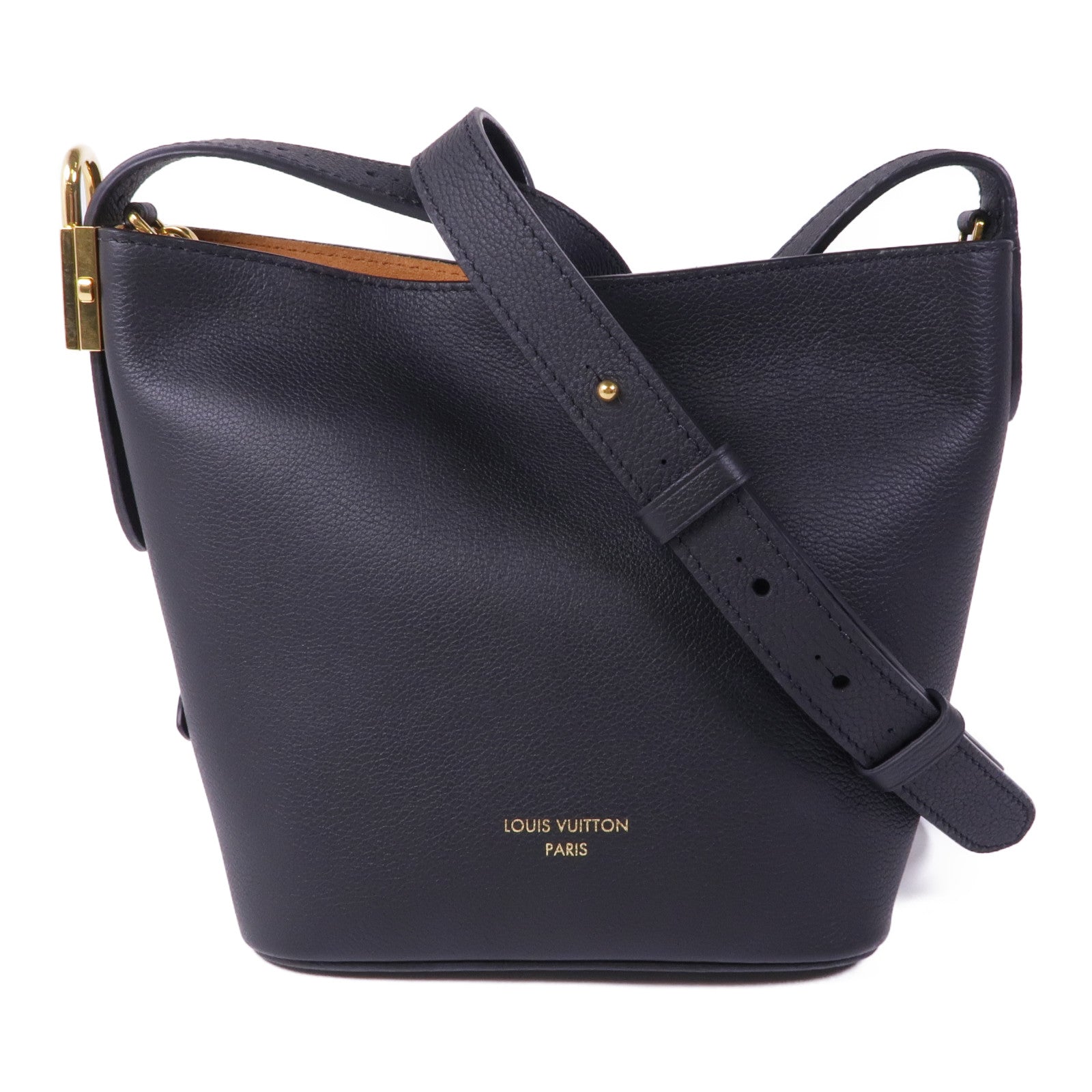 LOUIS VUITTON 牛皮皮革Low Key All In BB金扣手挽肩背兩用袋