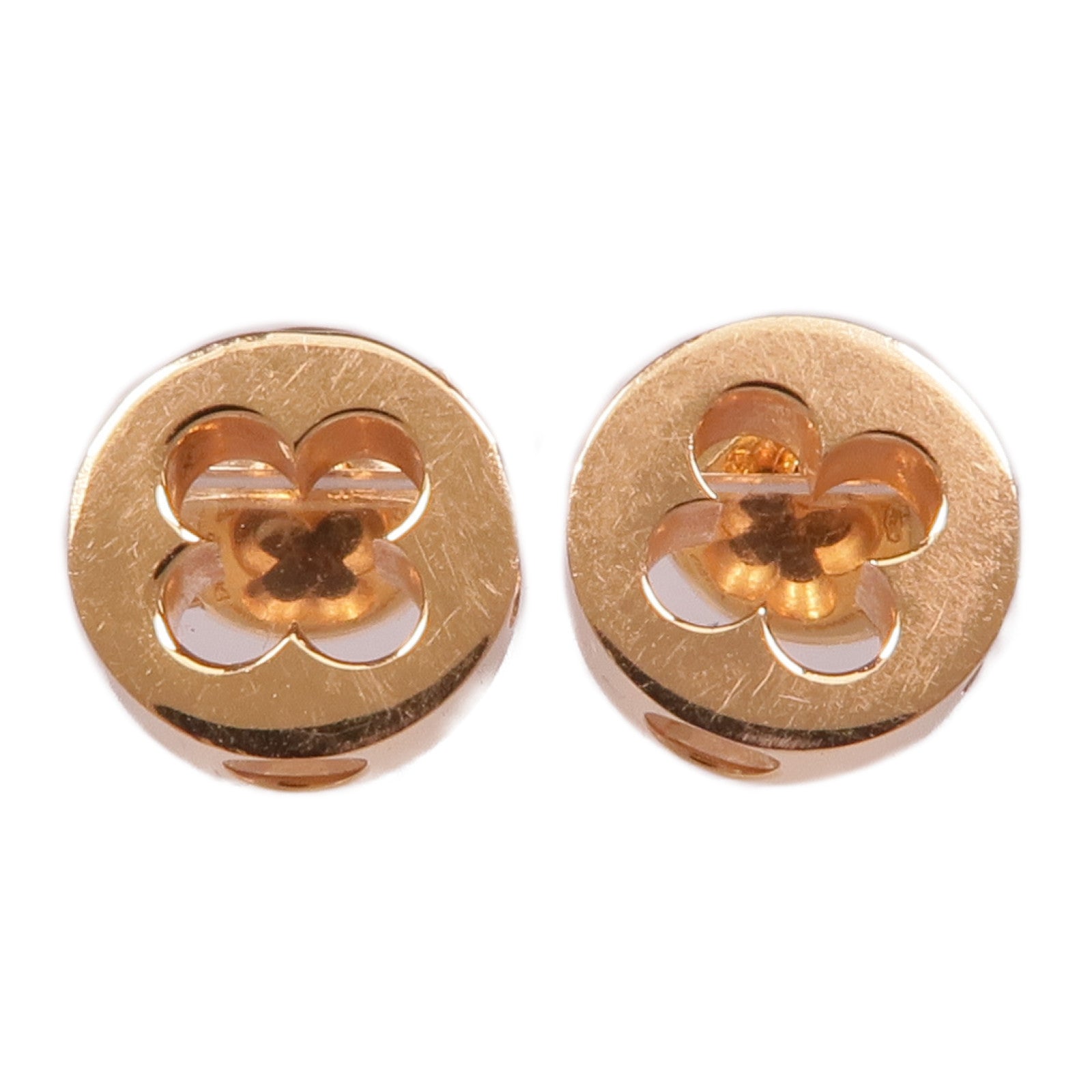 LOUIS VUITTON 【激減優惠】18K玫瑰金Empreinte Ear Studs耳環