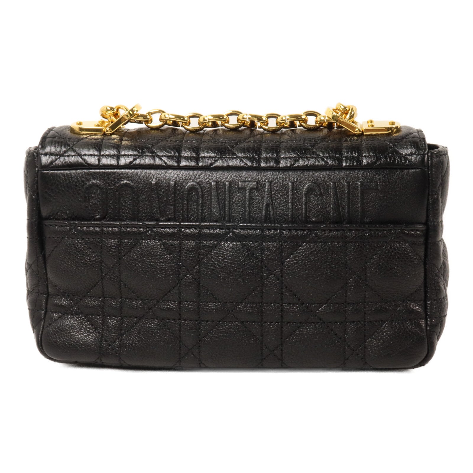 Dior 牛皮皮革Caro Small鏈帶肩背袋