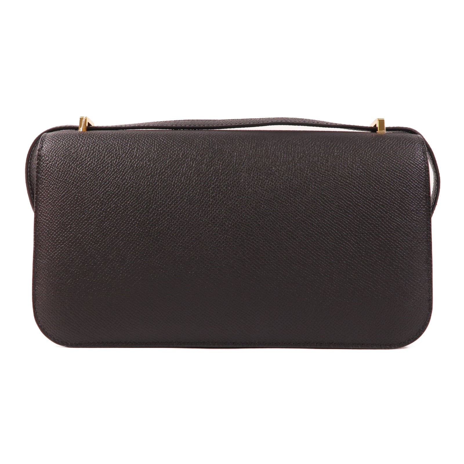 HERMES Epsom皮革Constance Elan金扣肩背袋