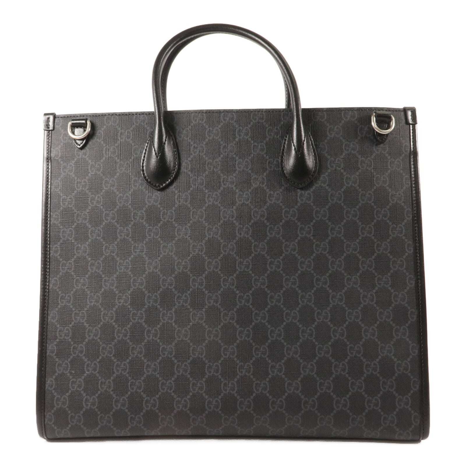 GUCCI 塗層帆布Supreme Interlocking G Medium Tote Bag手挽袋