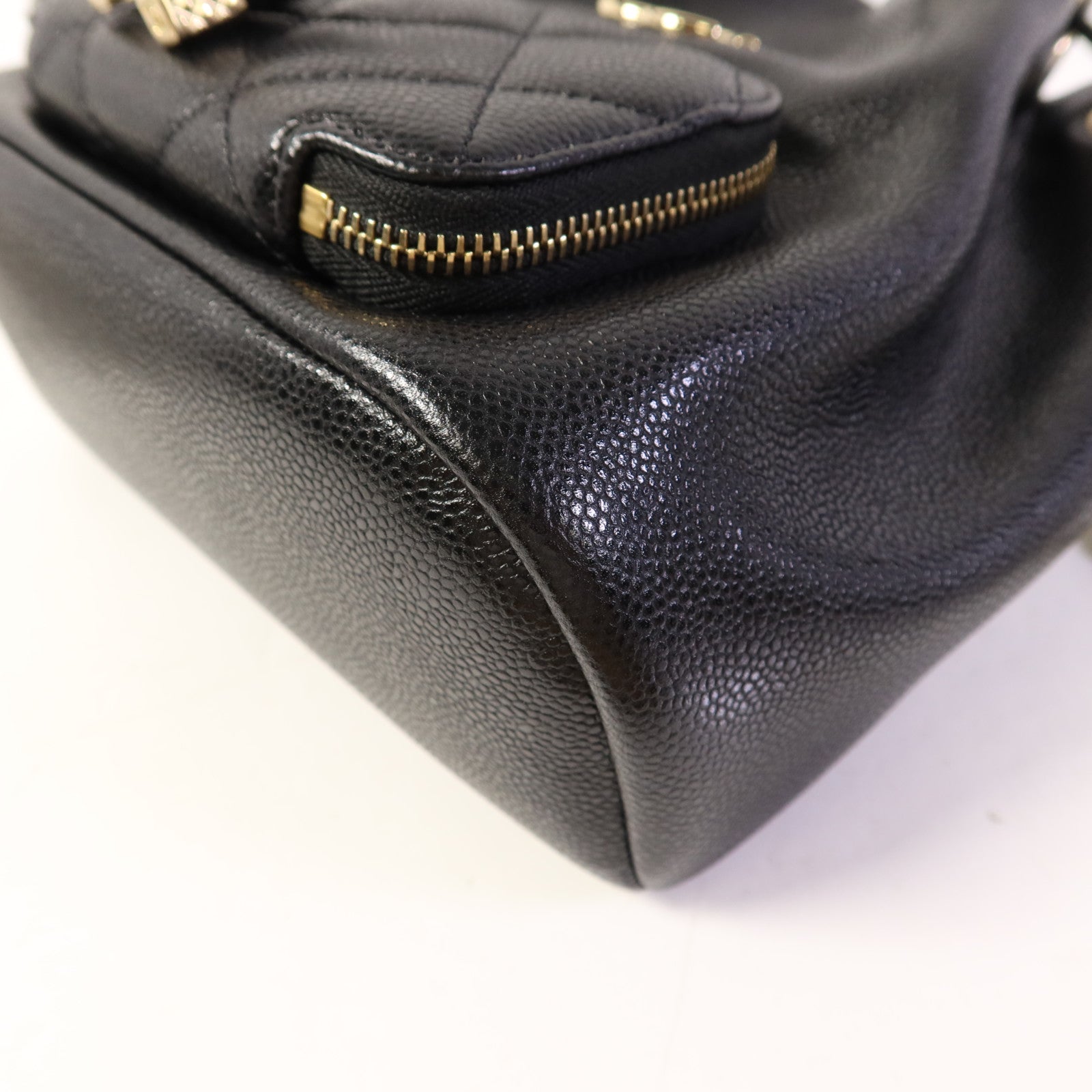 CHANEL 牛皮皮革Chain Shoulder Bag金扣鏈帶肩背袋