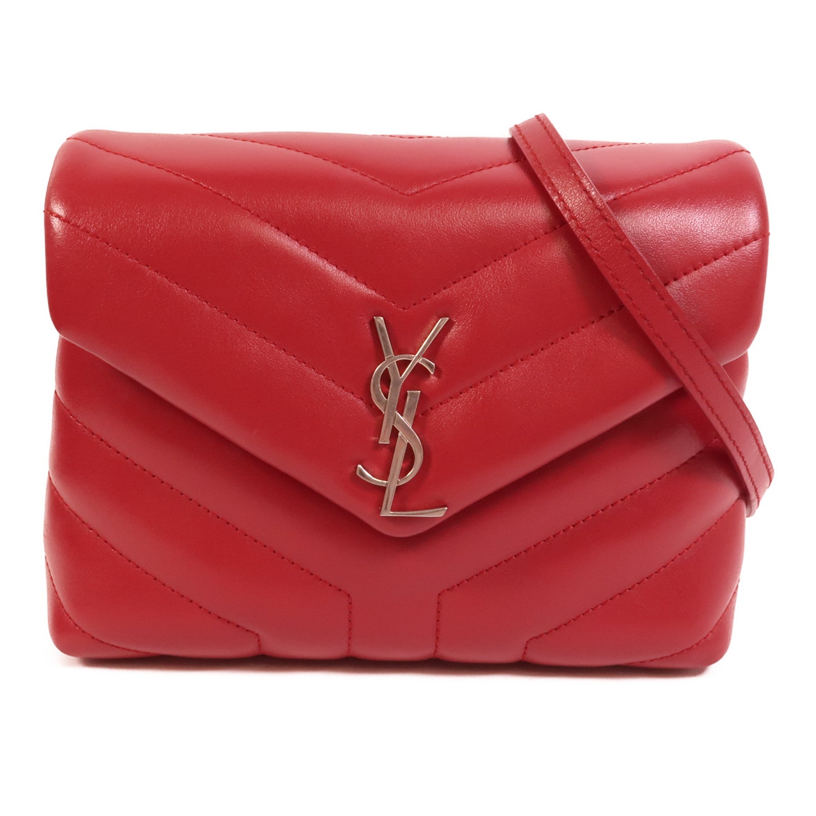SAINT LAURENT 牛皮皮革Loulou Bag肩背袋