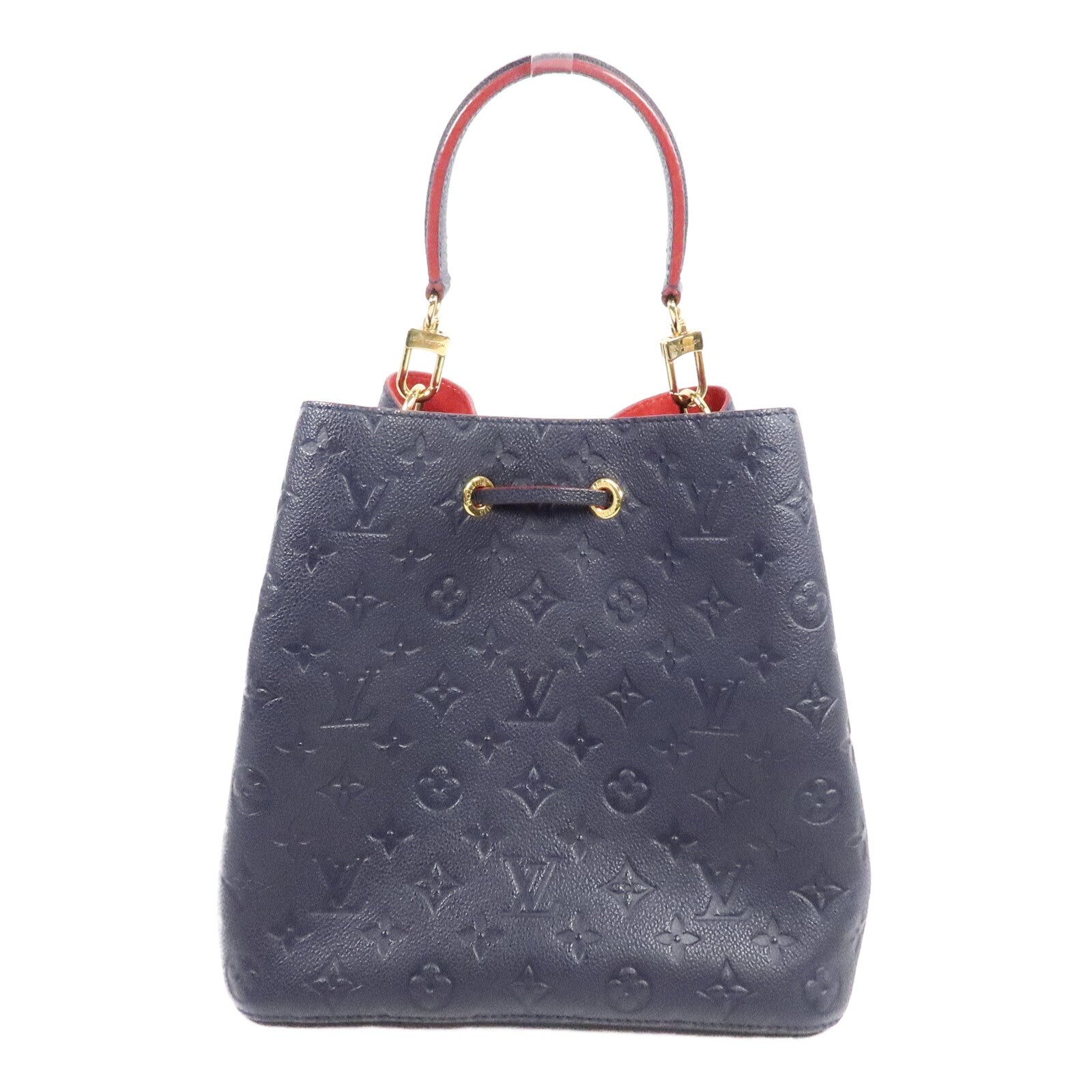 LOUIS VUITTON Monogram Empreinte Neo Noe MM手挽肩背兩用袋