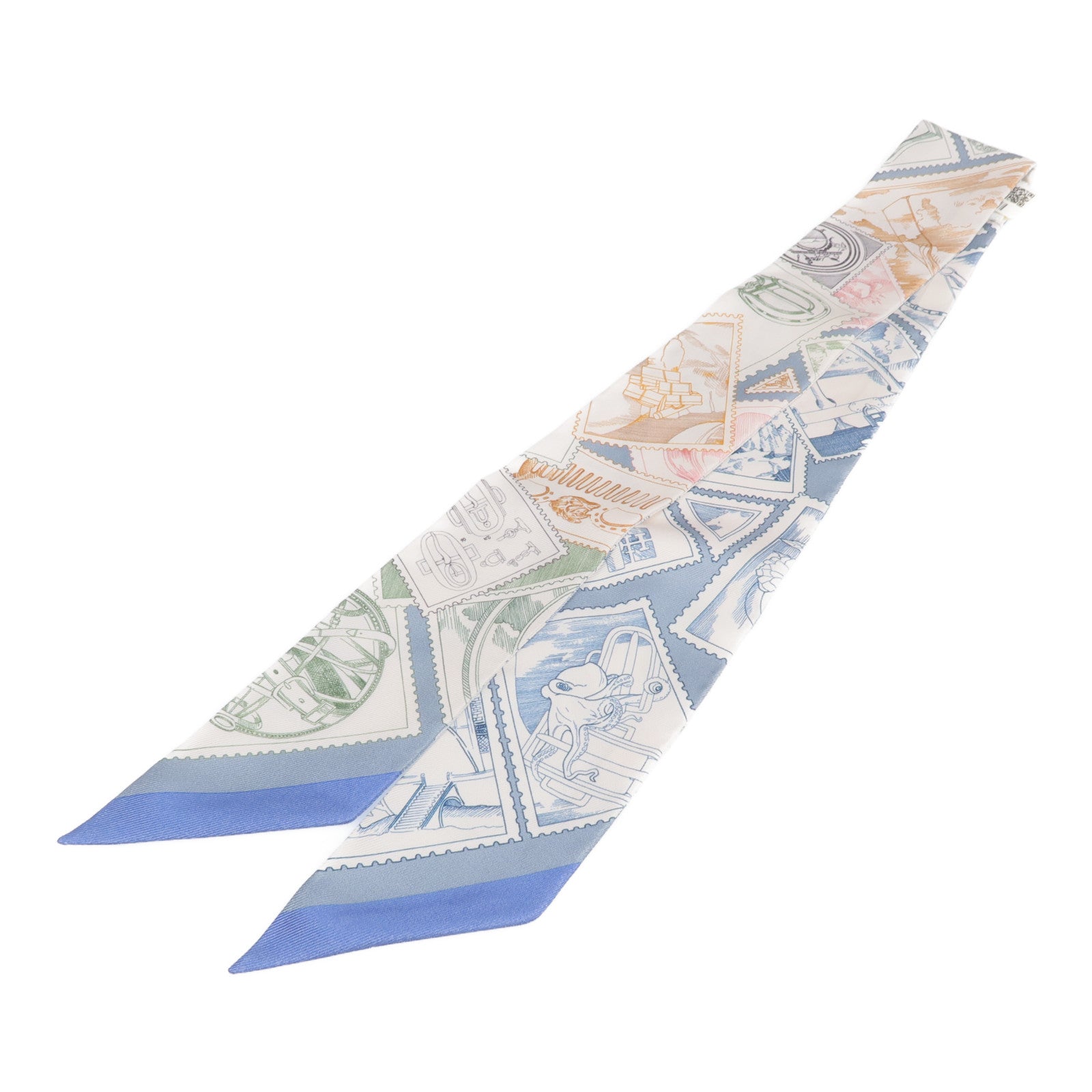 HERMES 絲質Twilly絲巾