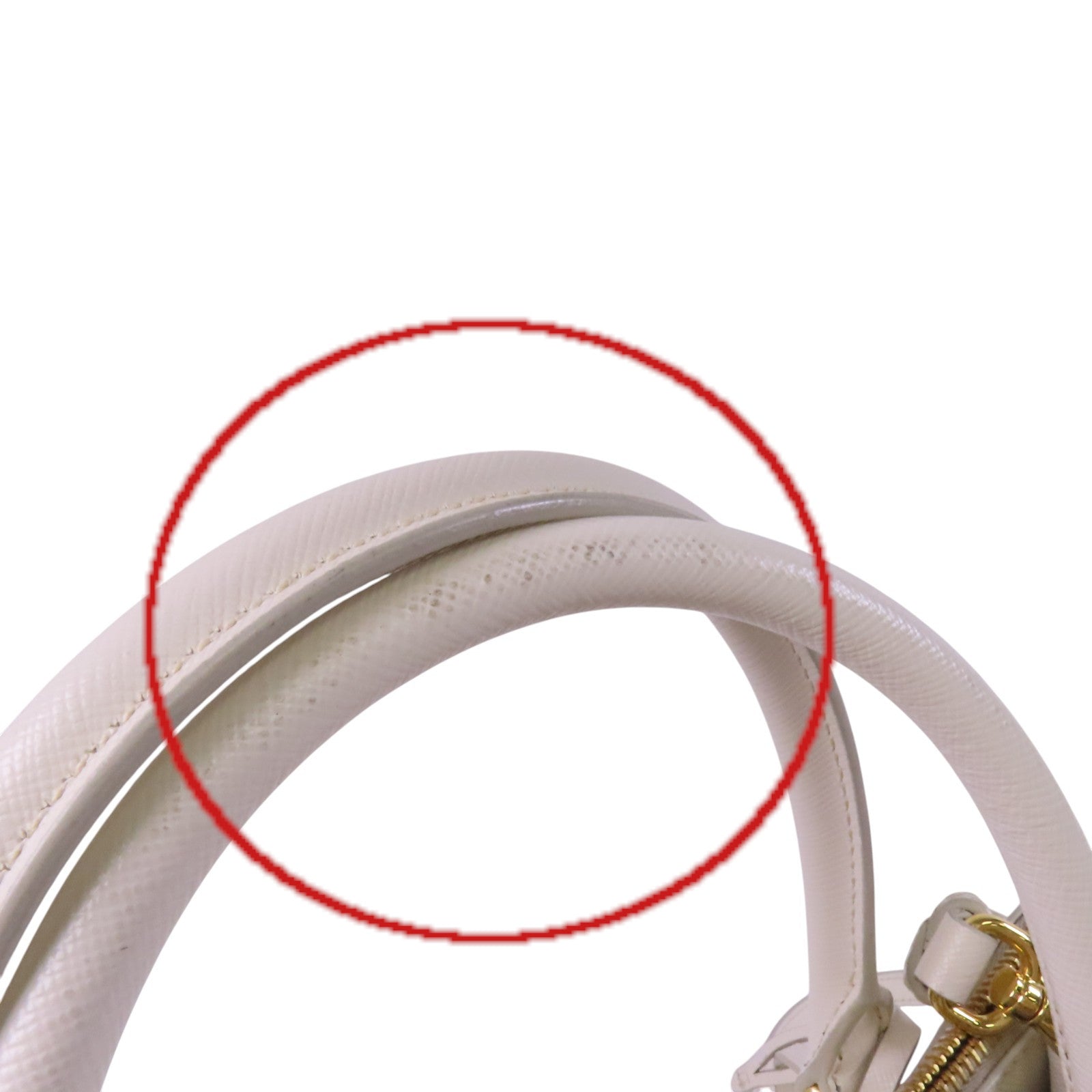 PRADA Saffiano皮革2Way Shoulder Bag金扣手挽肩背兩用袋